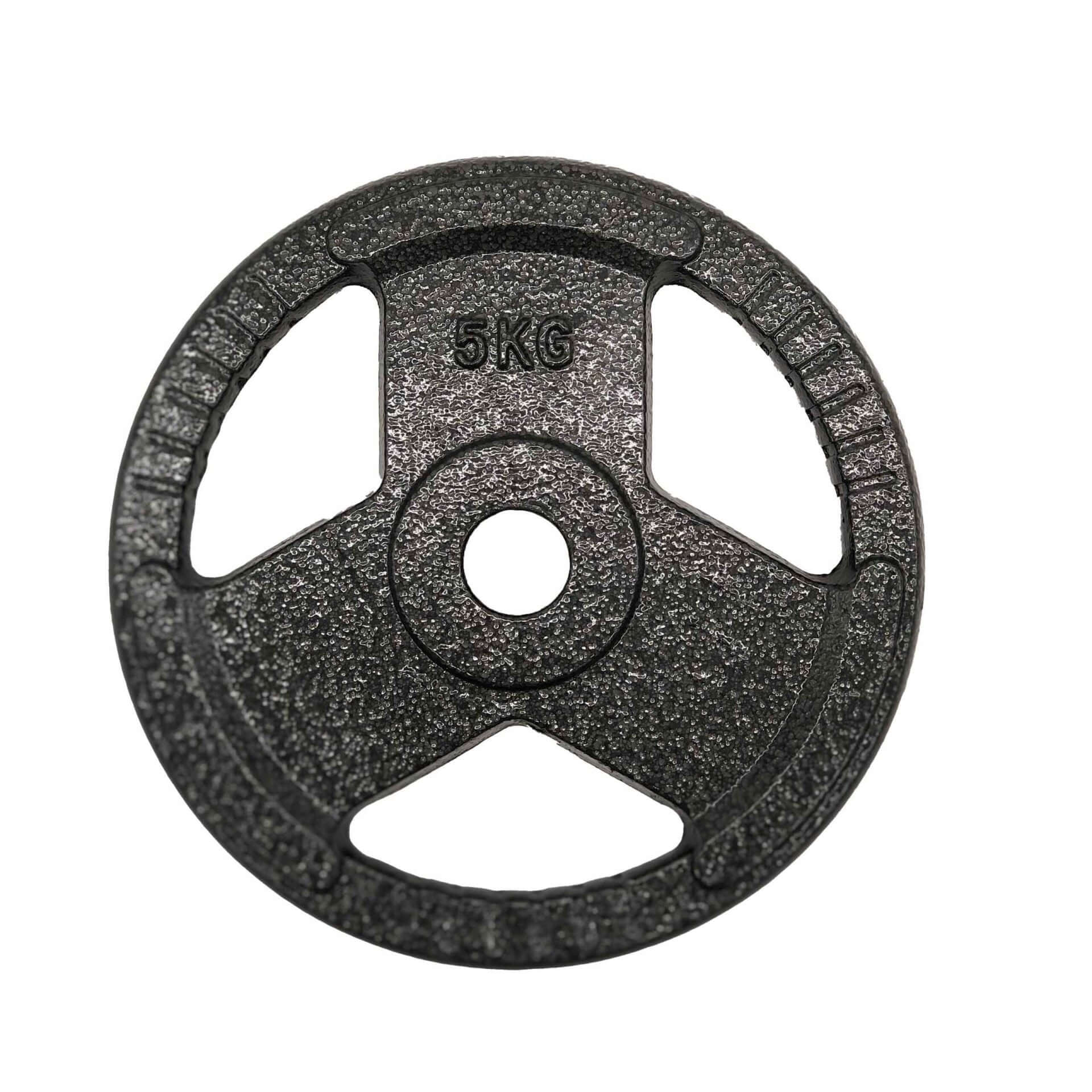 KEFL Cast Iron Tri Grip Weight Plates
