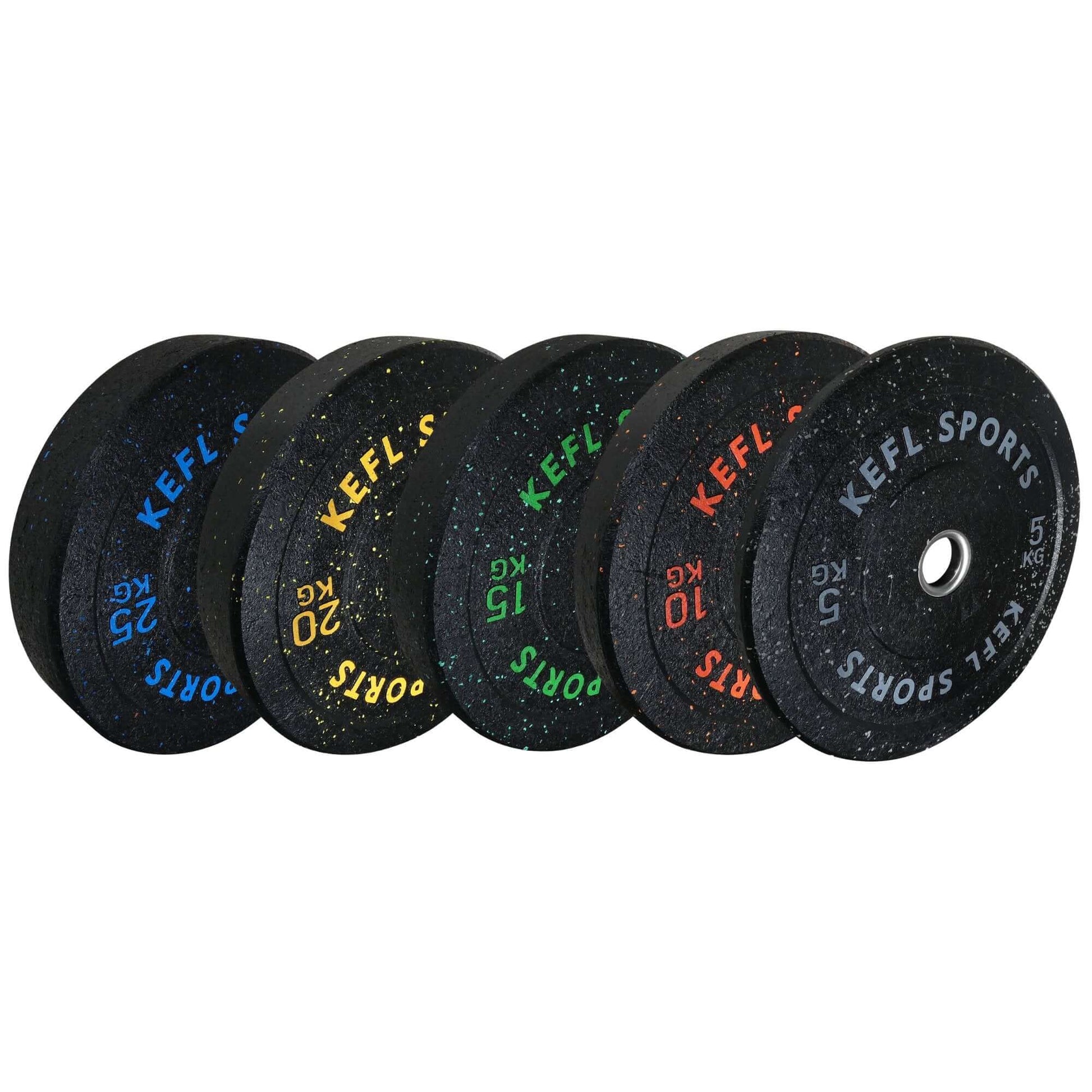 KEFL Colour Splash Bumper Plates