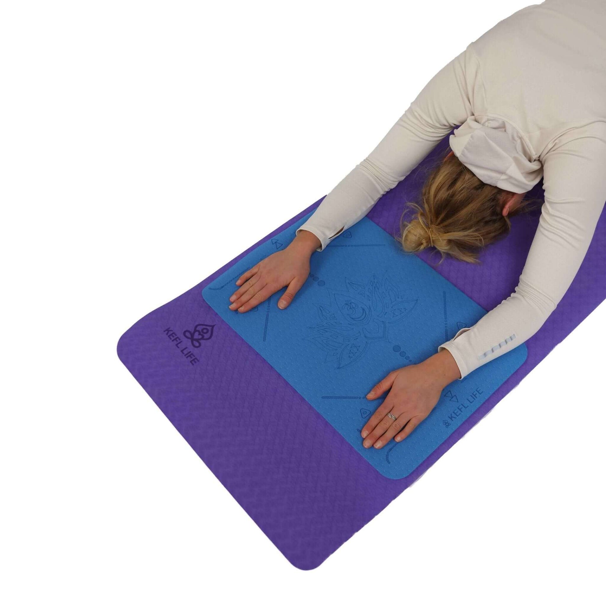 KEFL Core Double Colour Yoga Mats