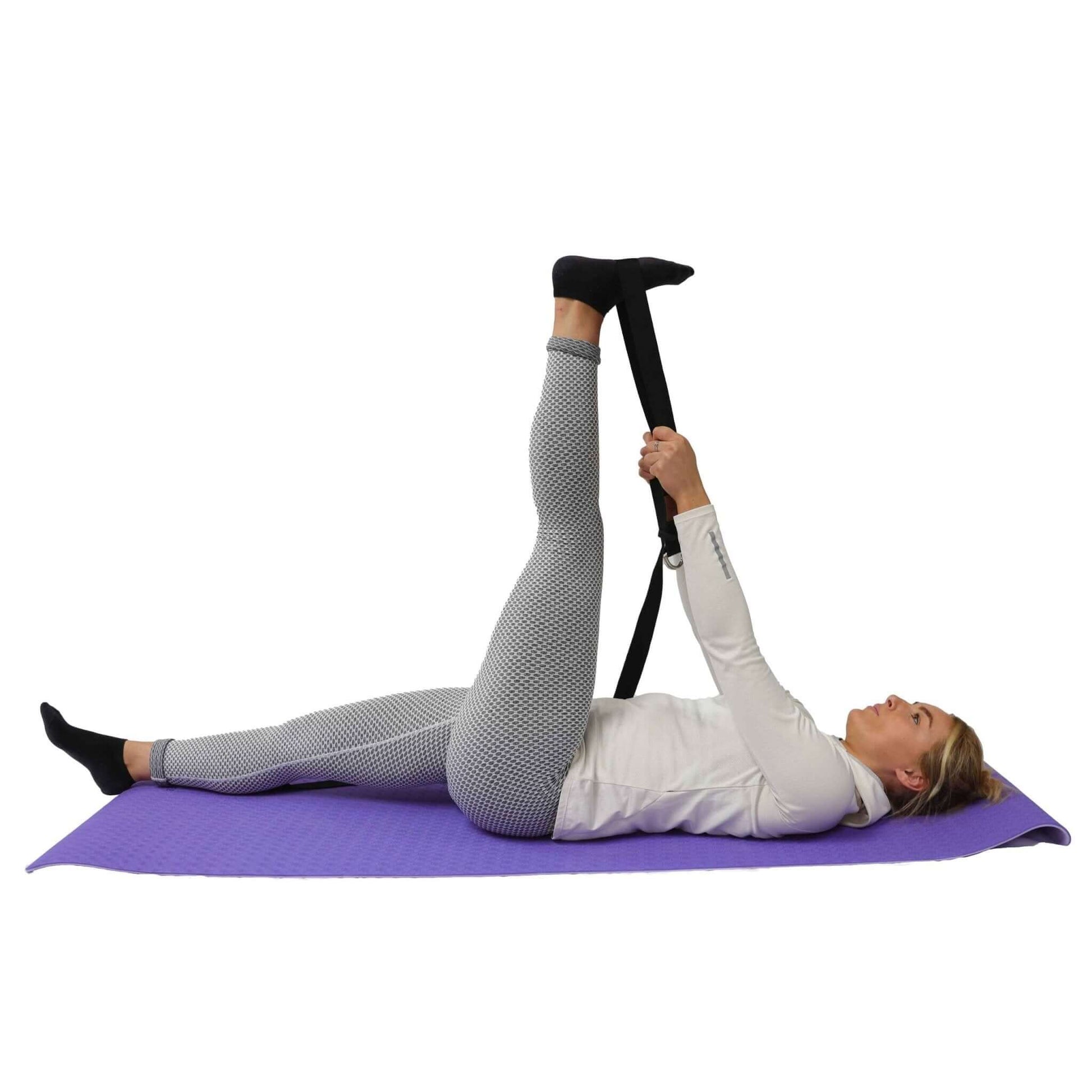 KEFL D - Ring Buckle Yoga Strap