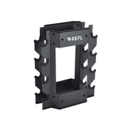 KEFL Dumbbell and Kettlebell Storage Rack