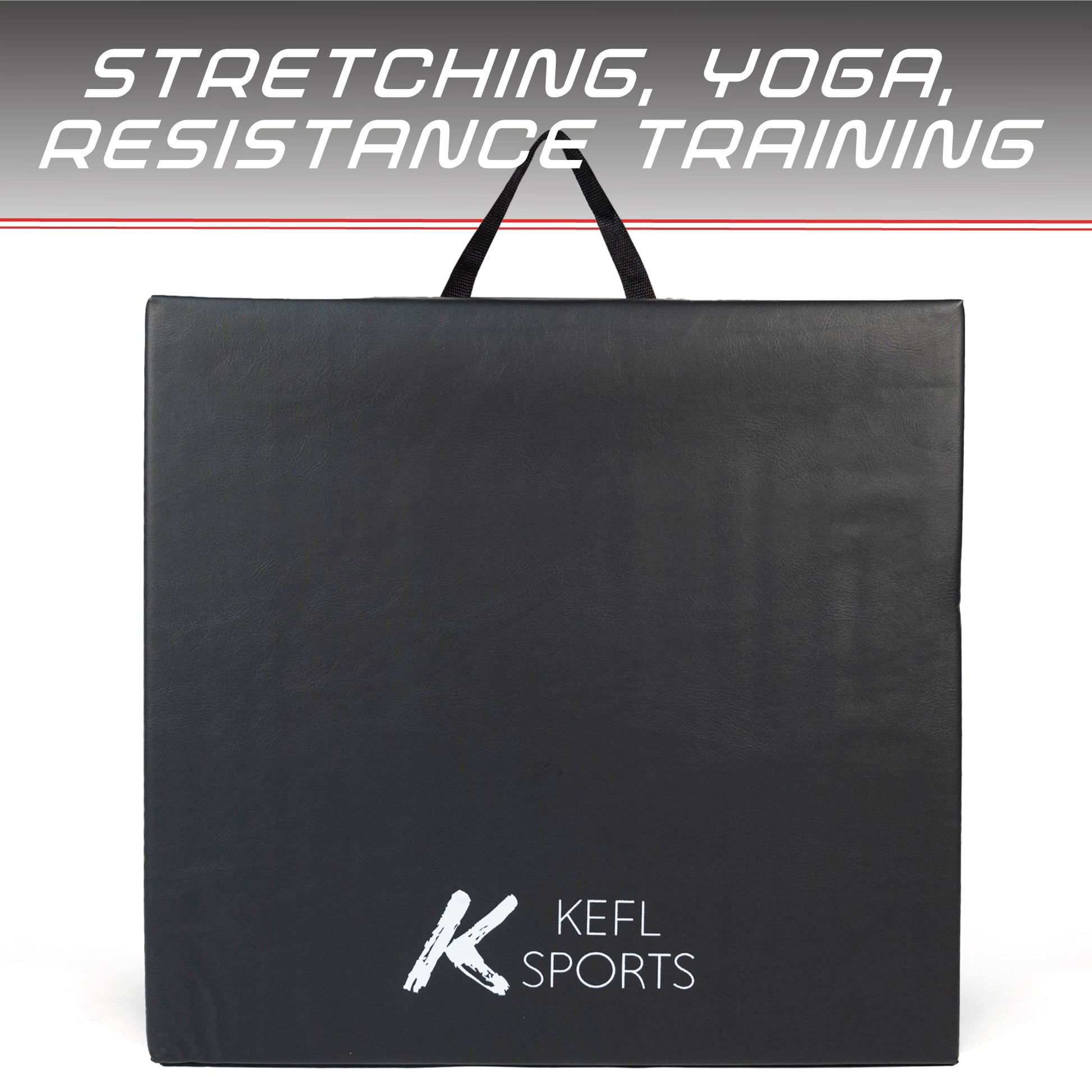 KEFL Foldable Exercise Mat - Black