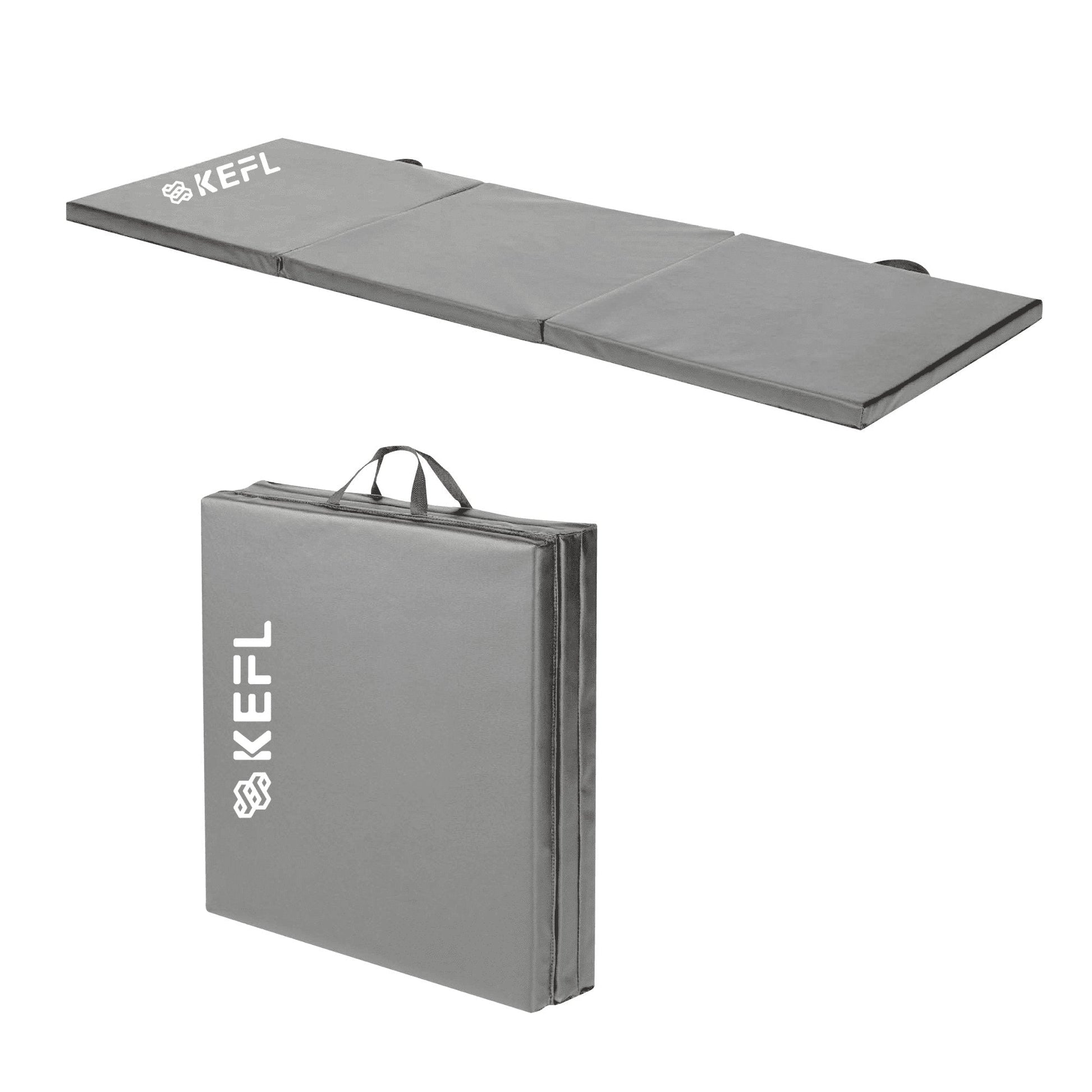 KEFL Foldable Exercise Mat - Black