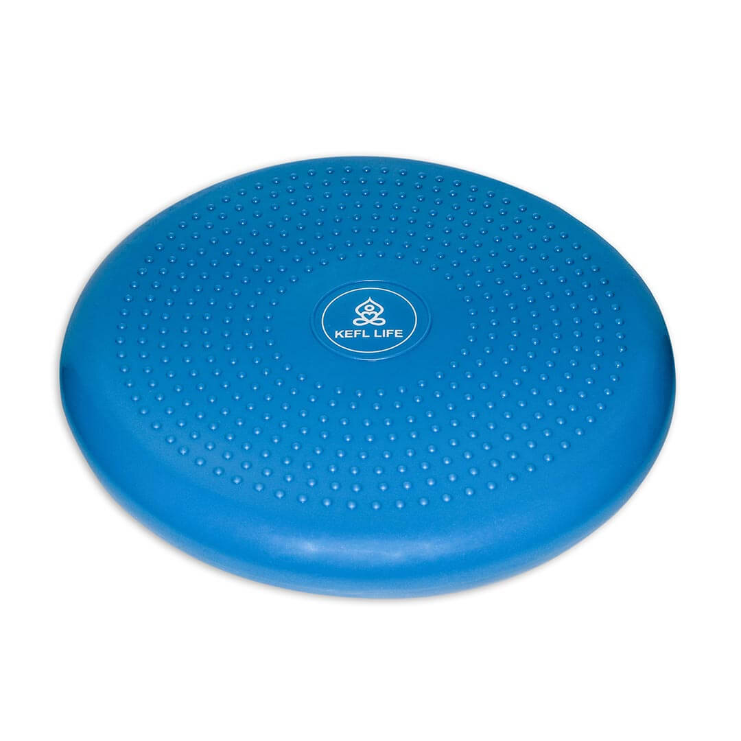 KEFL Life Balance Cushion in Blue with Pump