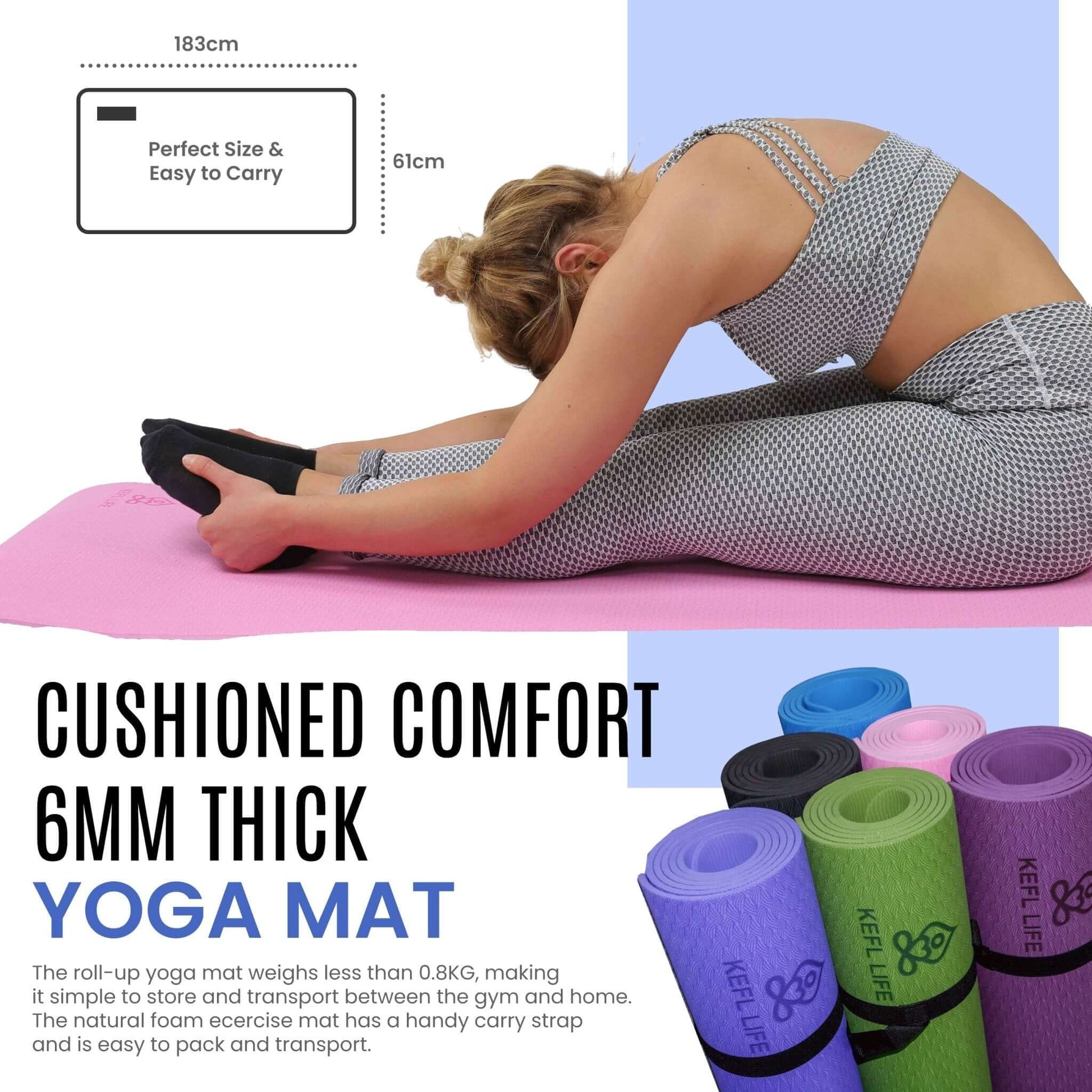 KEFL LIFE Core Yoga Mats