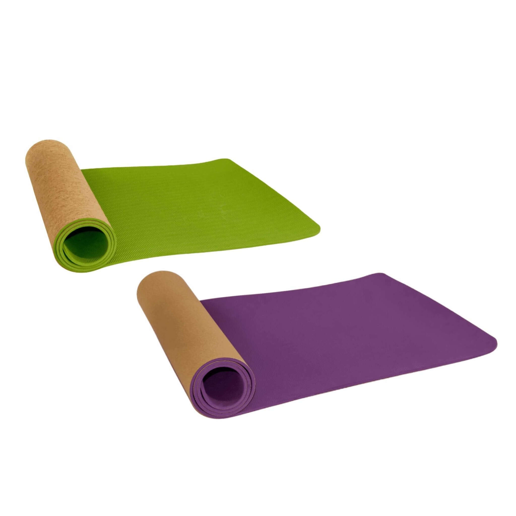 KEFL Cork Double Colour Yoga Mats - KEFLUK