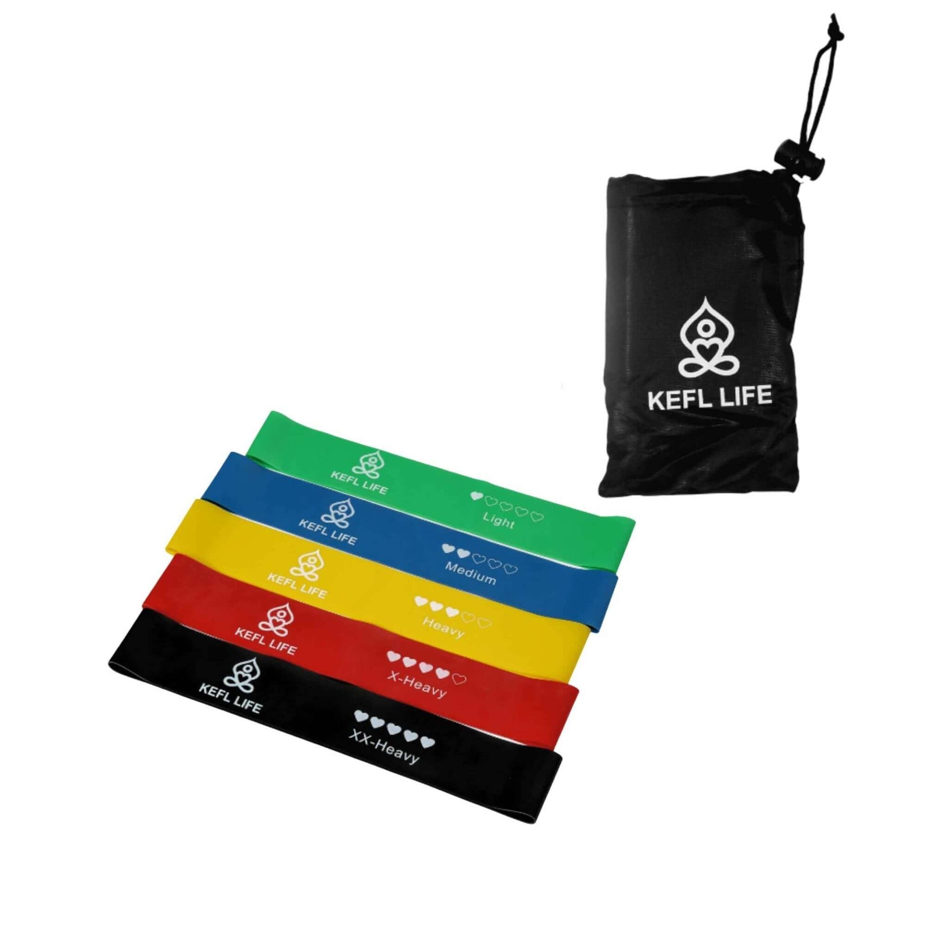 KEFL Life Resistance Loop Bands Set