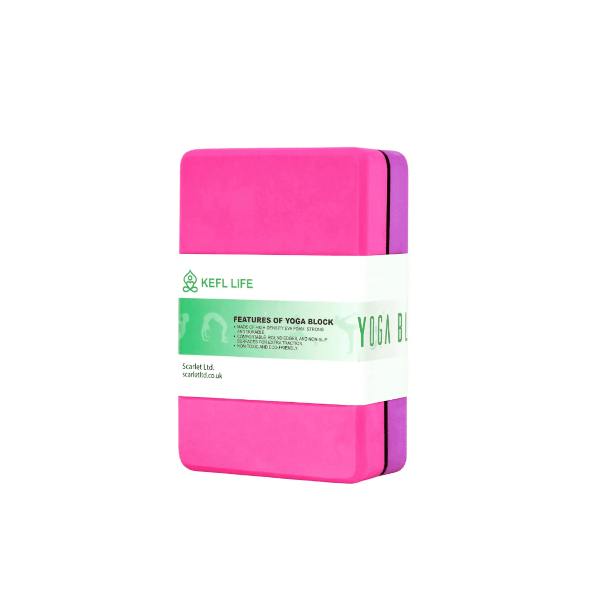 KEFL Life Yoga Block Double Colour