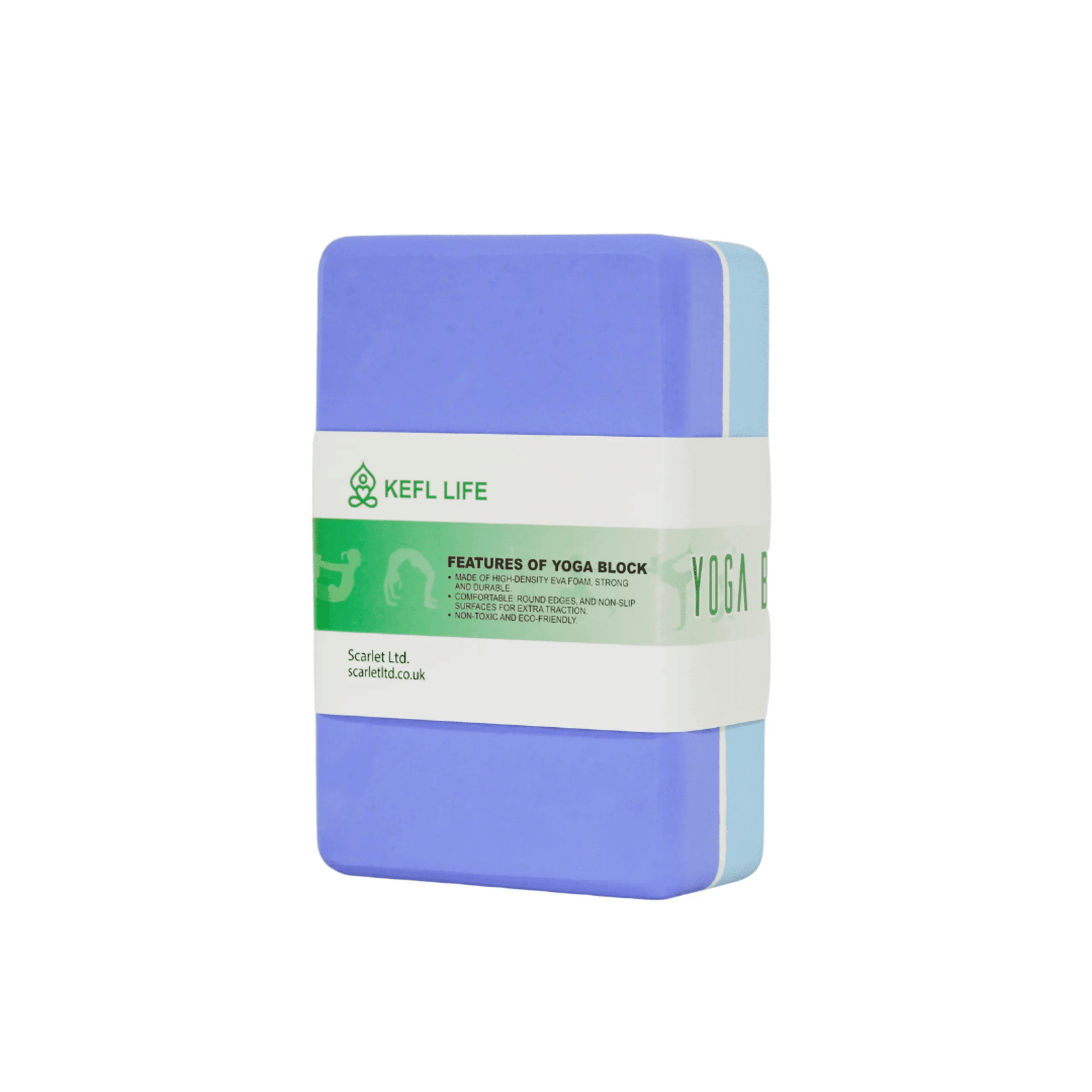 KEFL Life Yoga Block Double Colour