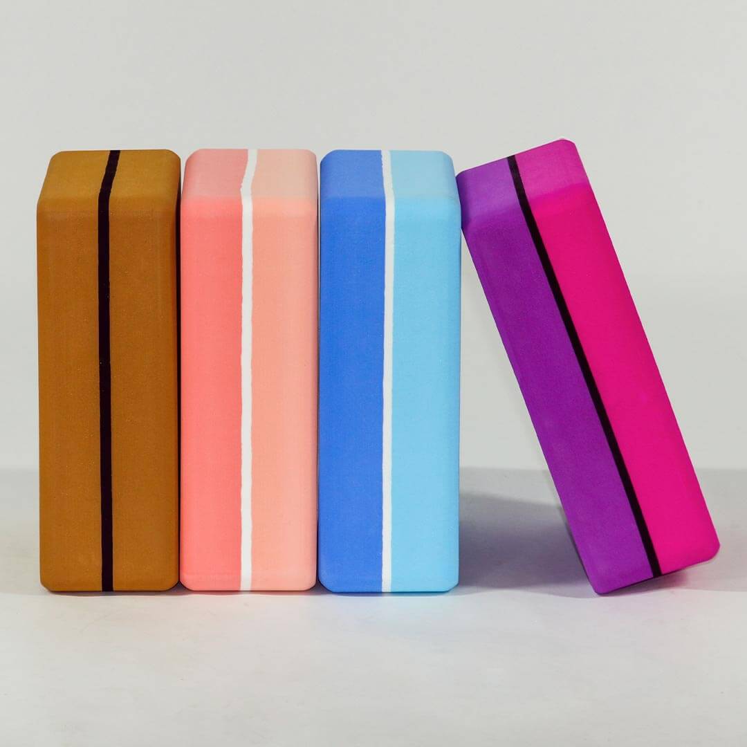 KEFL Life Yoga Block Double Colour