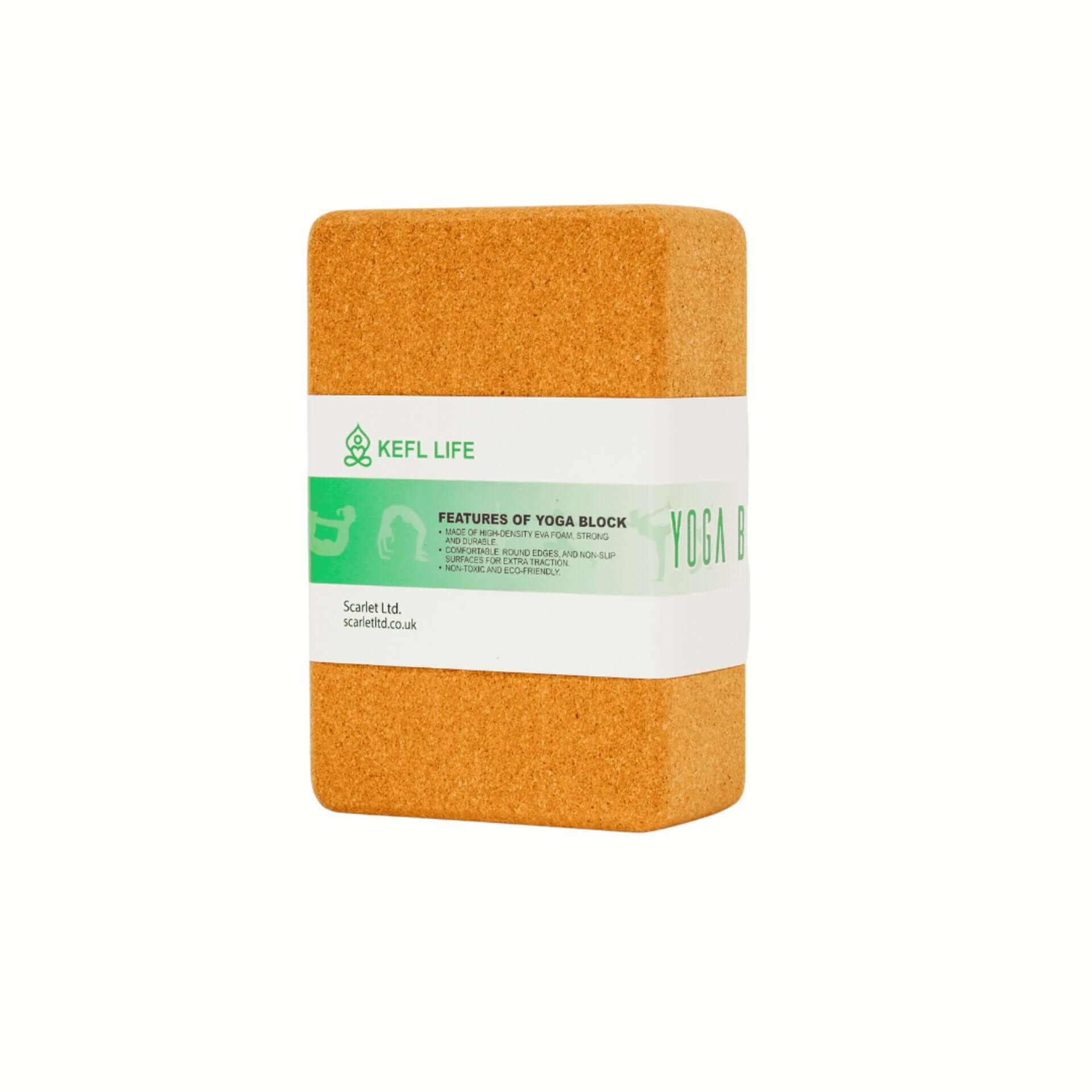 KEFL Life Yoga Cork Premium Block