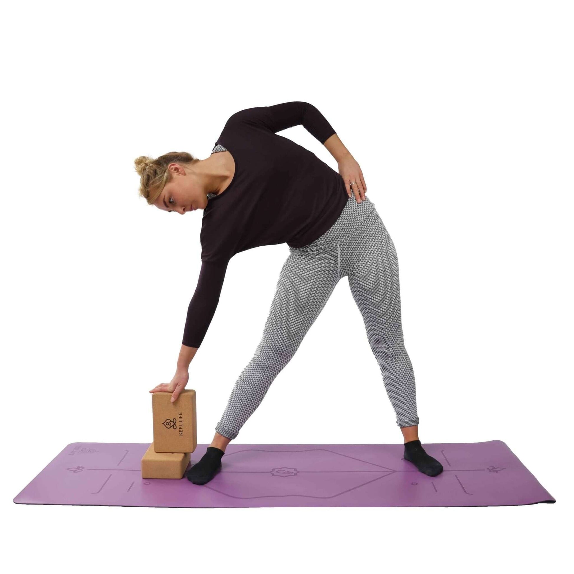 KEFL Life Yoga Cork Premium Block