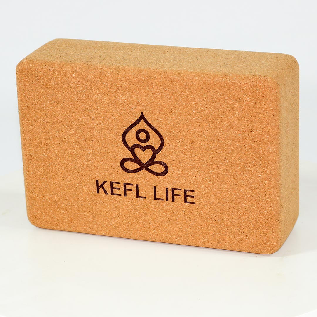KEFL Life Yoga Cork Premium Block - KEFLUK