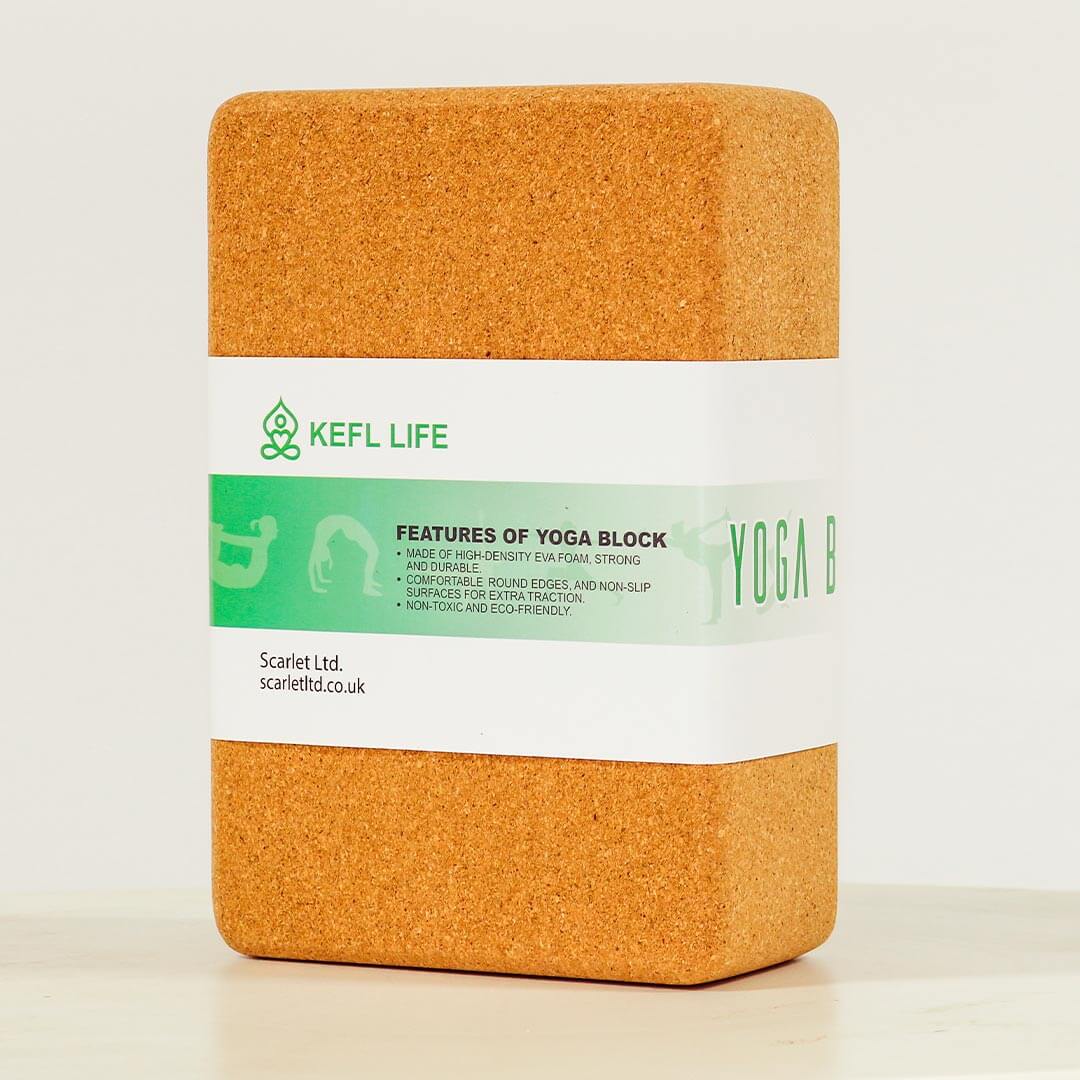 KEFL Life Yoga Cork Premium Block