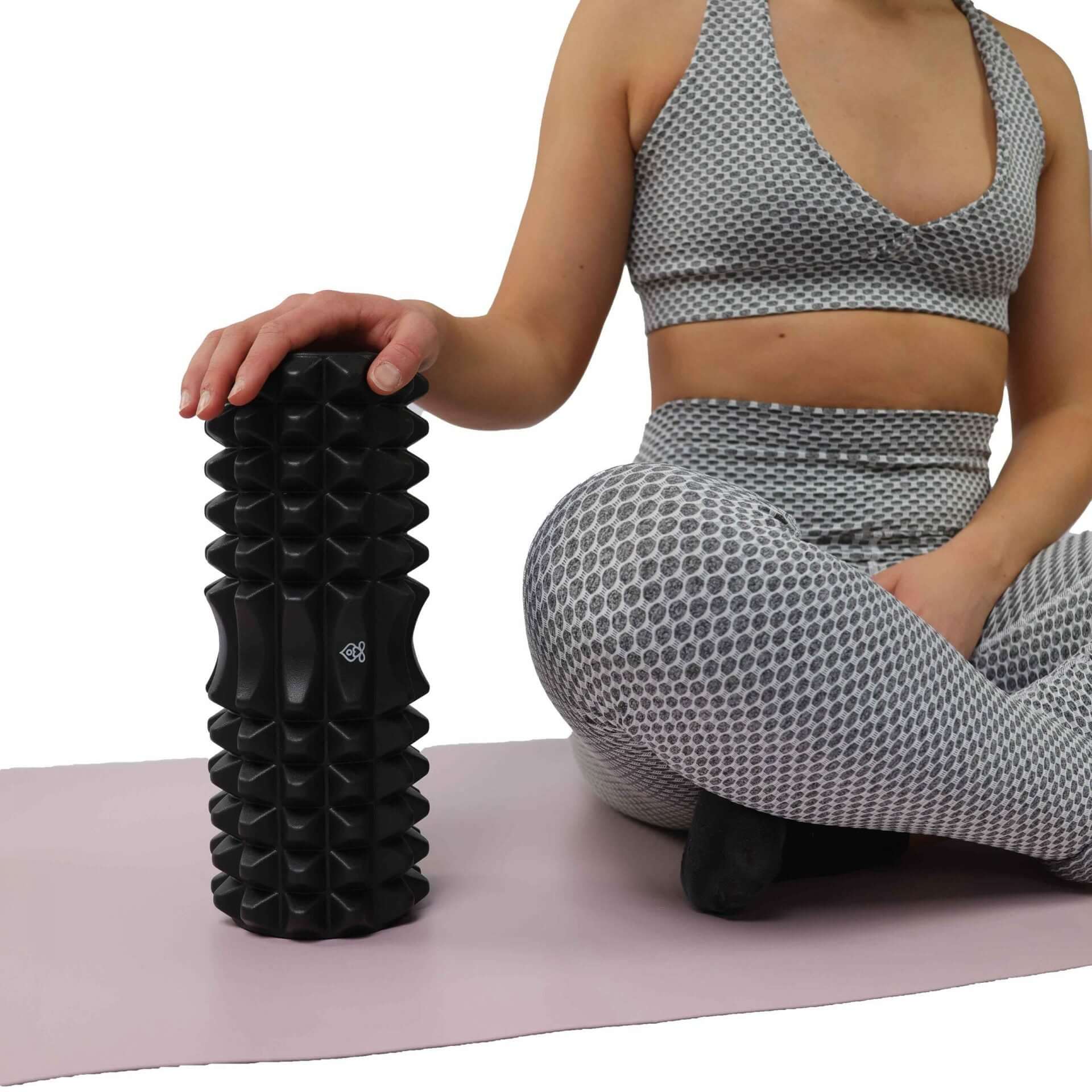 KEFL Life Yoga Foam Roller Crescent Tooth