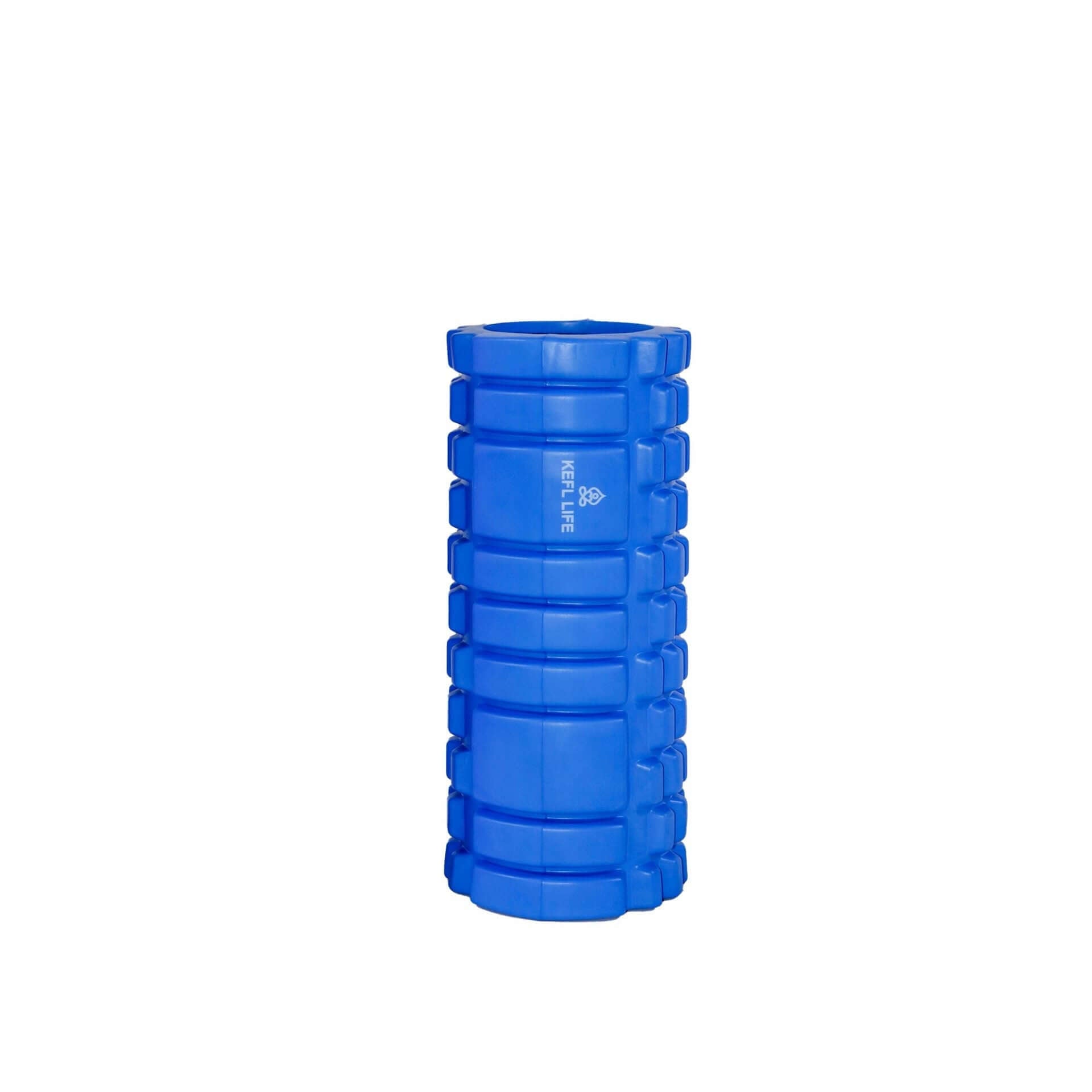 KEFL Life Yoga Foam Roller, Hollow, Blue & Pink