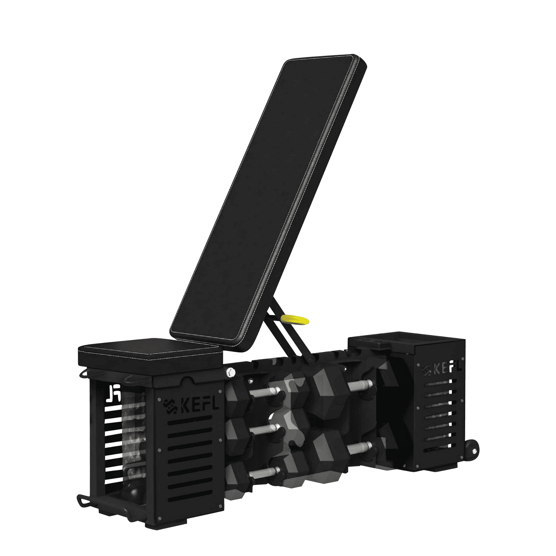 KEFL Multi - function workout and Dumbbell Storage Bench