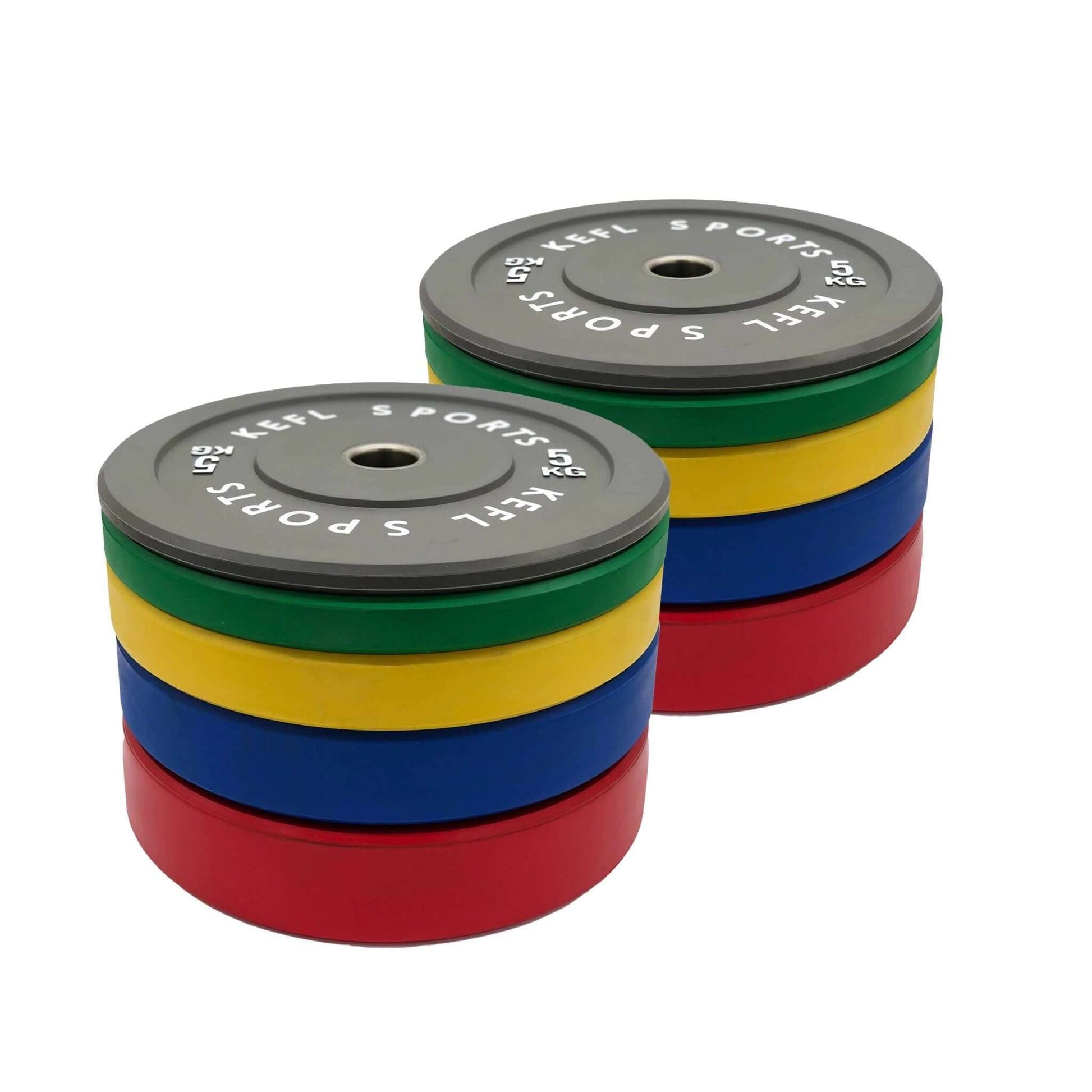 KEFL Olympic Bumper Plate - Colour Coded