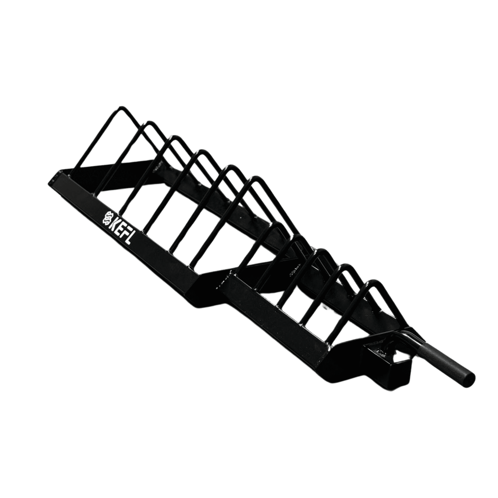 KEFL Portable Bumper Plate Trolly Rack