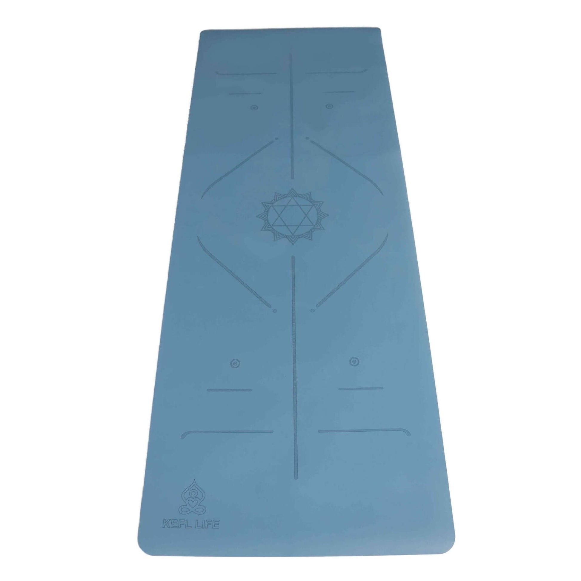 KEFL Pro Designer Yoga Mats - with Free Carrying Bag