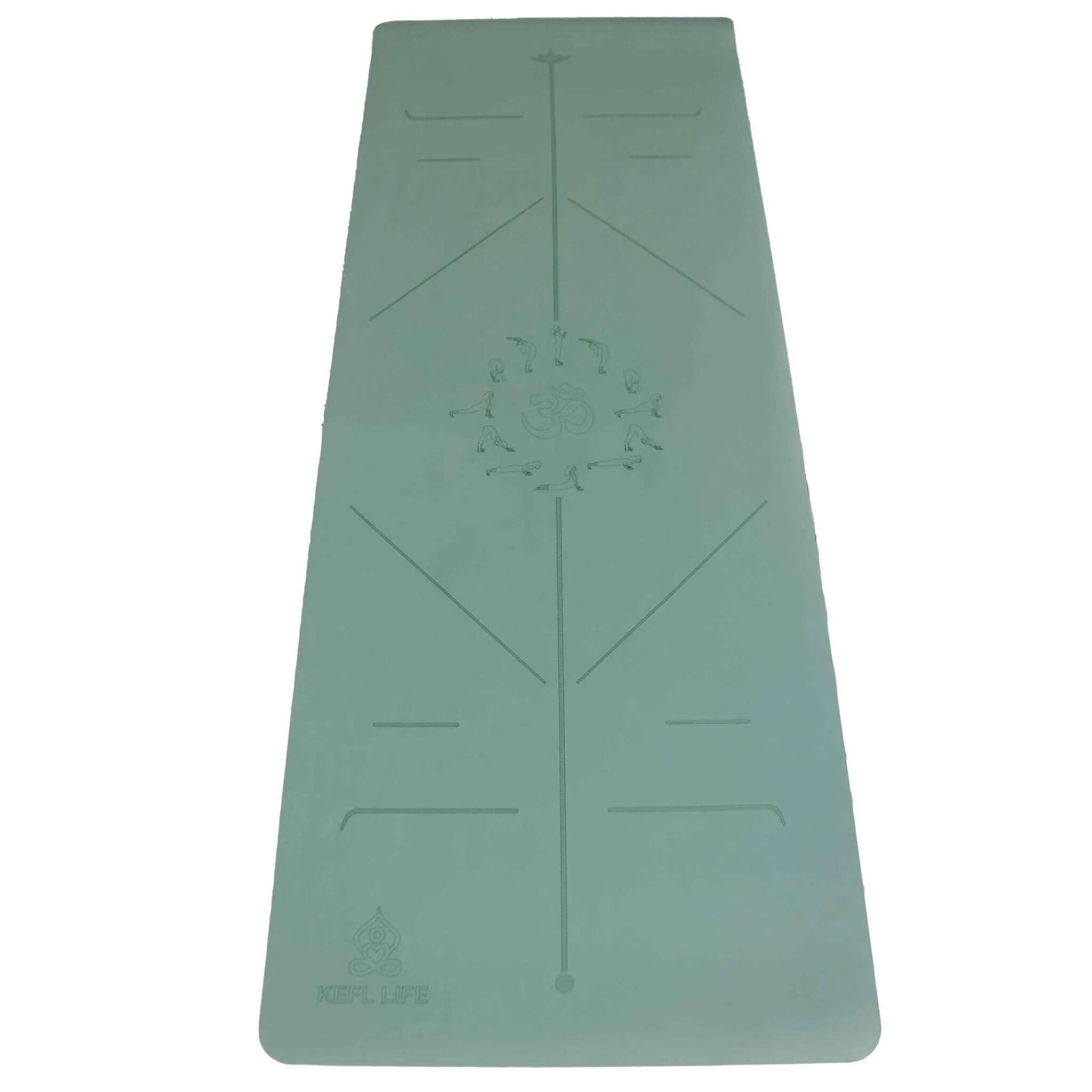KEFL Pro Designer Yoga Mats - with Free Carrying Bag