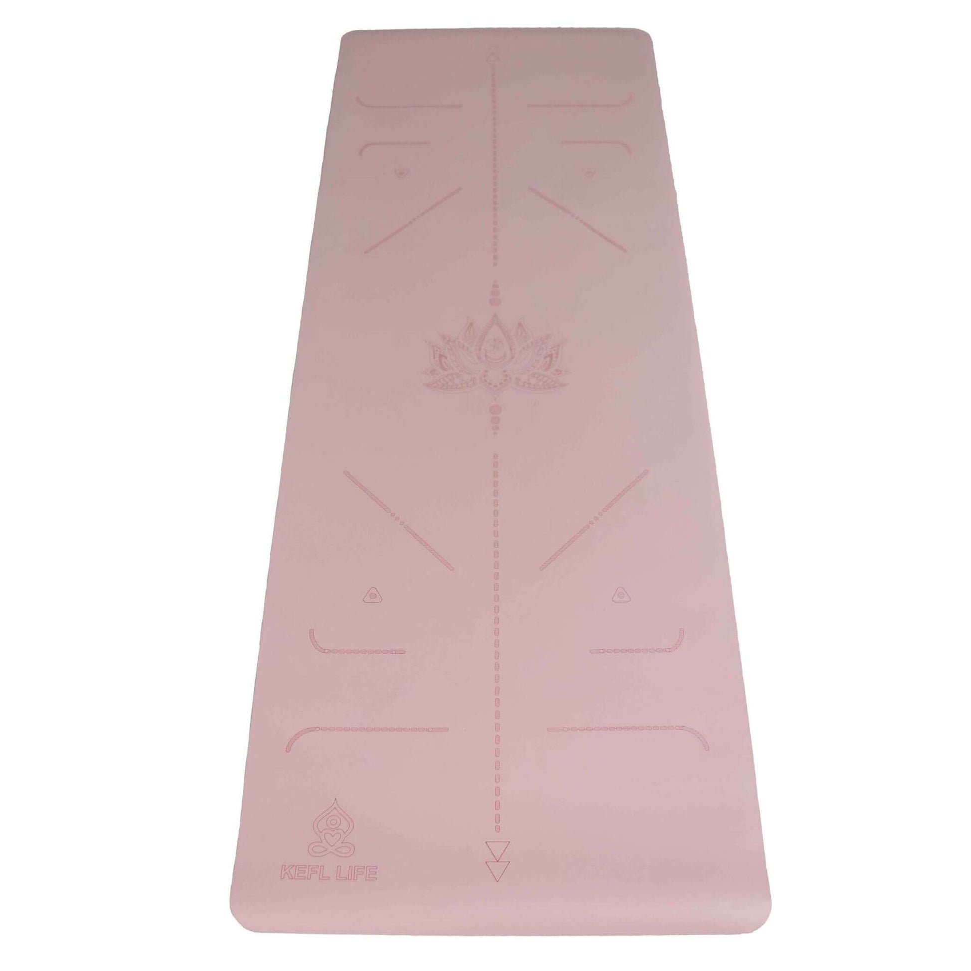 KEFL Pro Designer Yoga Mats - with Free Carrying Bag