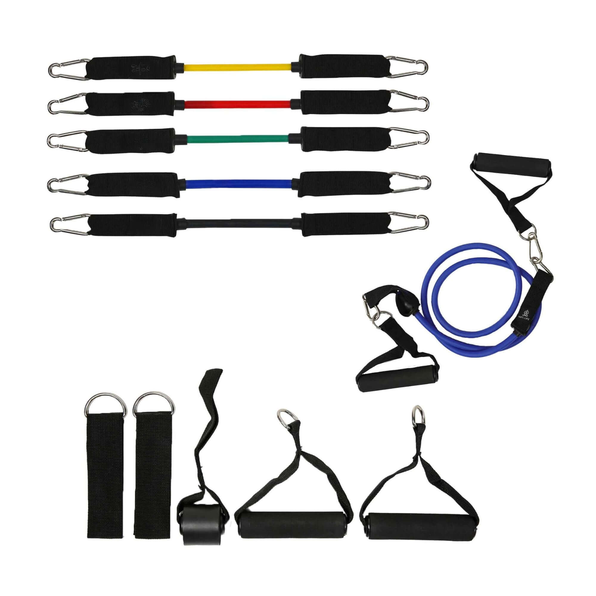 KEFL Resistance Tube Set with Accessories - KEFLUK