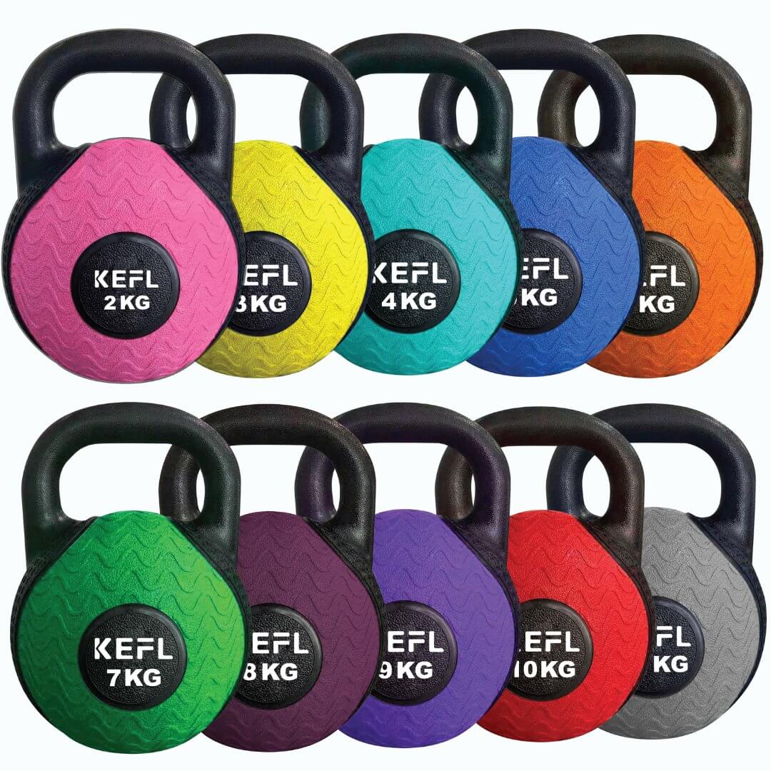 KEFL Rubber Kettlebell