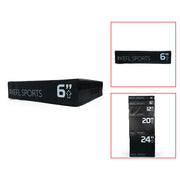 KEFL Soft Foam Plyo Jump Box - Black - KEFL