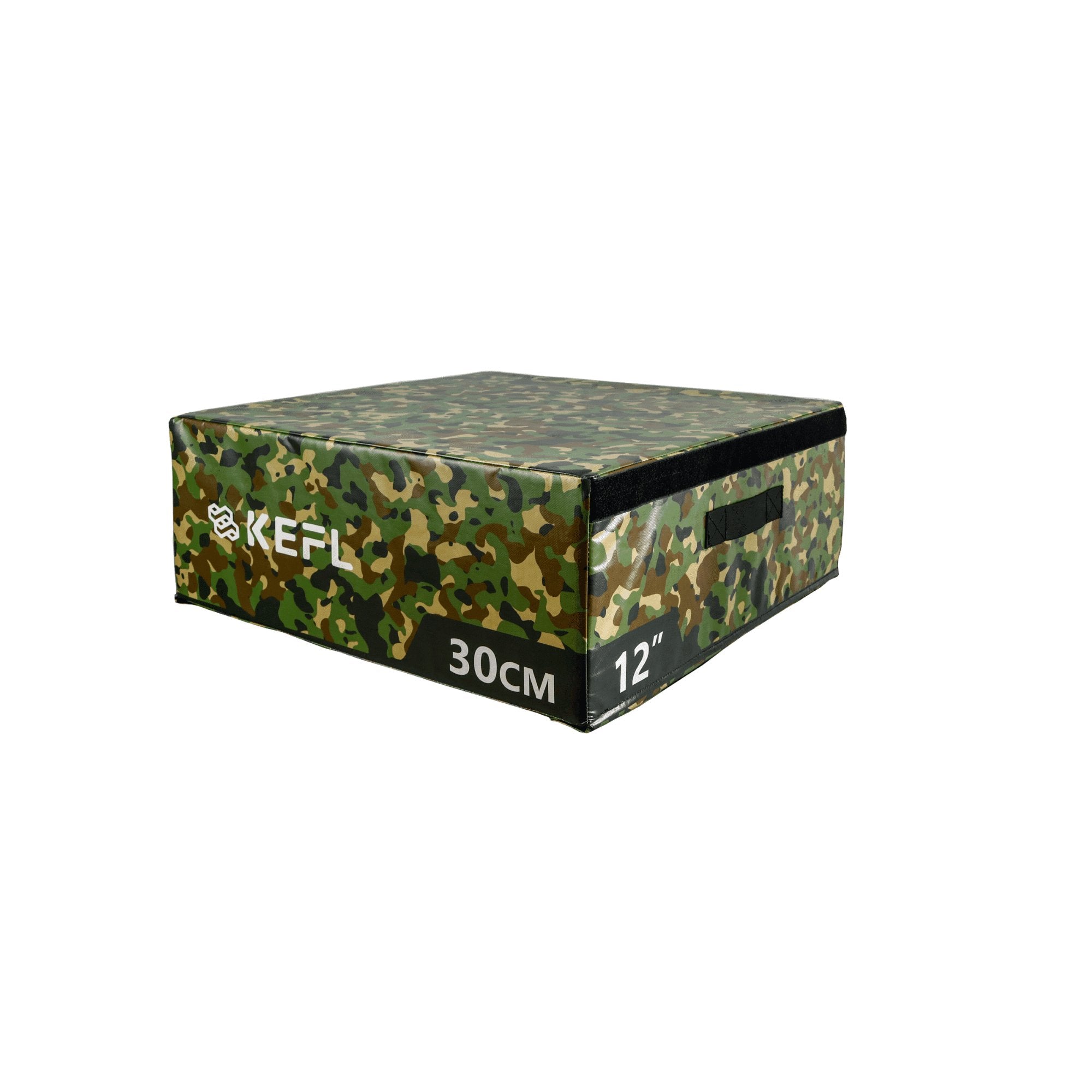 KEFL Soft Foam Plyometric Jump Box - Green Camo - KEFLUK