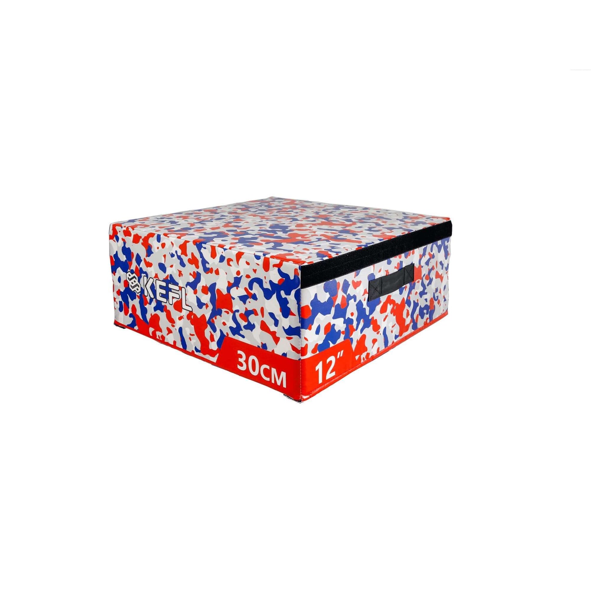 KEFL Soft Foam Plyo Jump Box - Red Camo