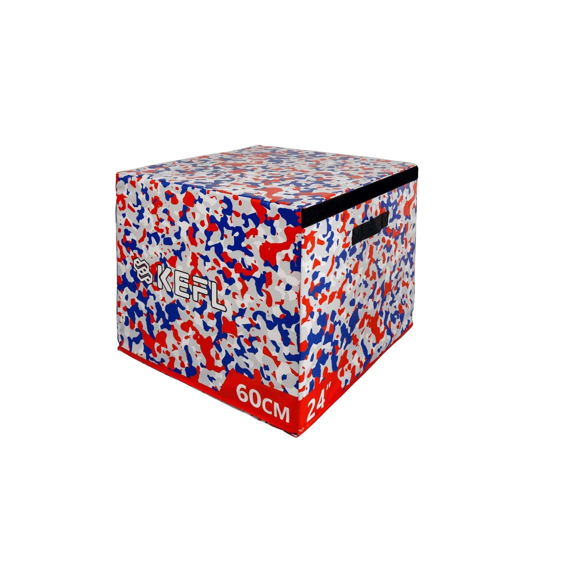 KEFL Soft Foam Plyo Jump Box - Red Camo