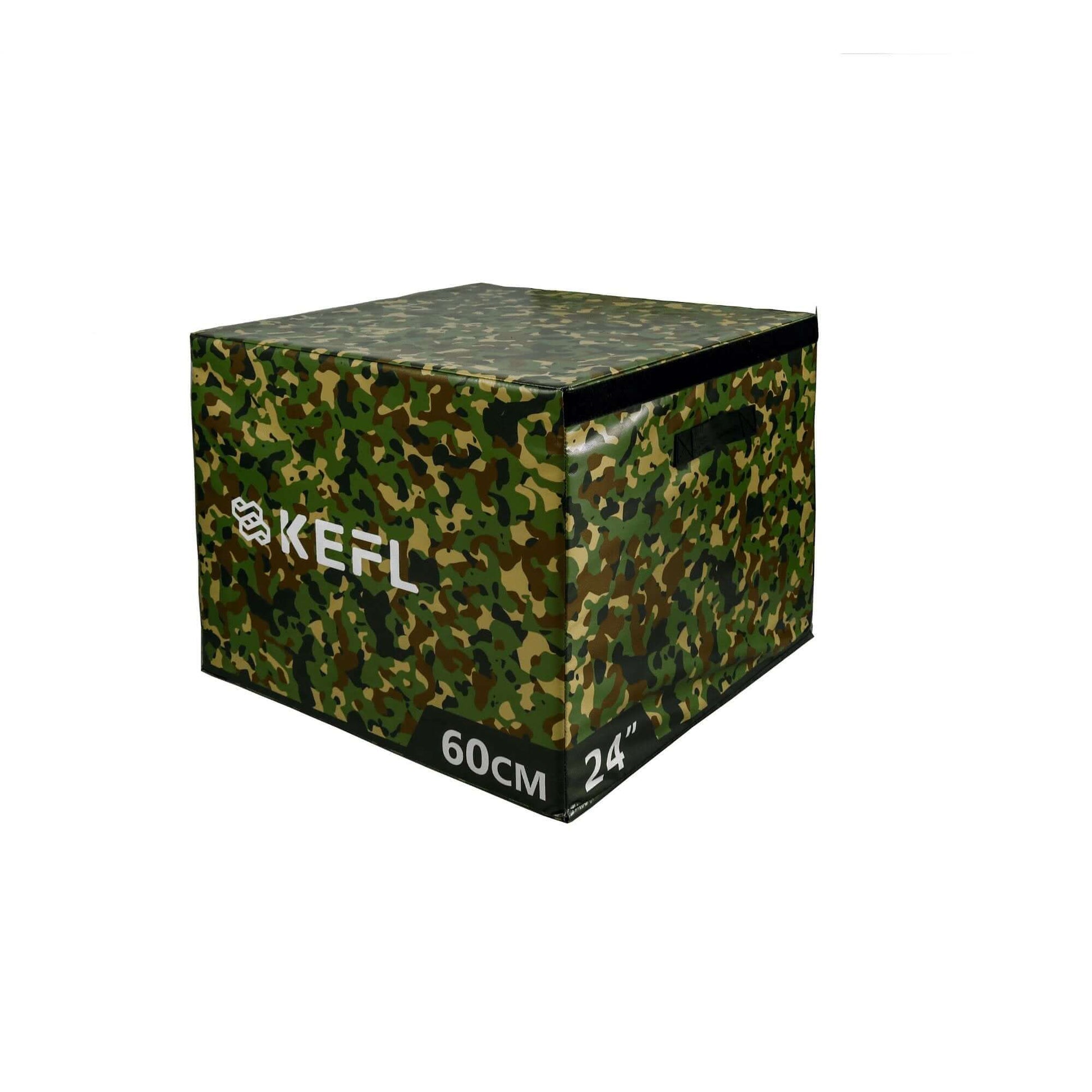 KEFL Soft Foam Plyometric Jump Box - Green Camo