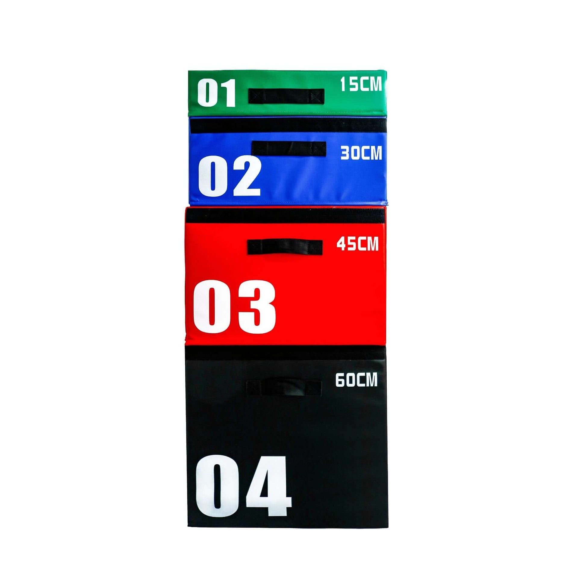 KEFL Soft Foam Stackable Plyometric Coloured Jump Box 90x60cm