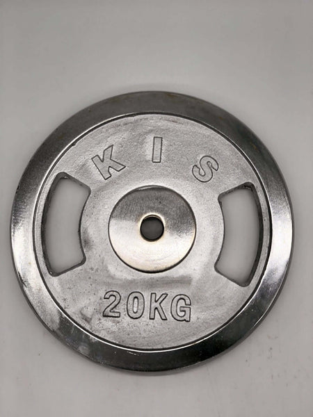 KEFL Cast Iron Chrome Weight Plate KEFL