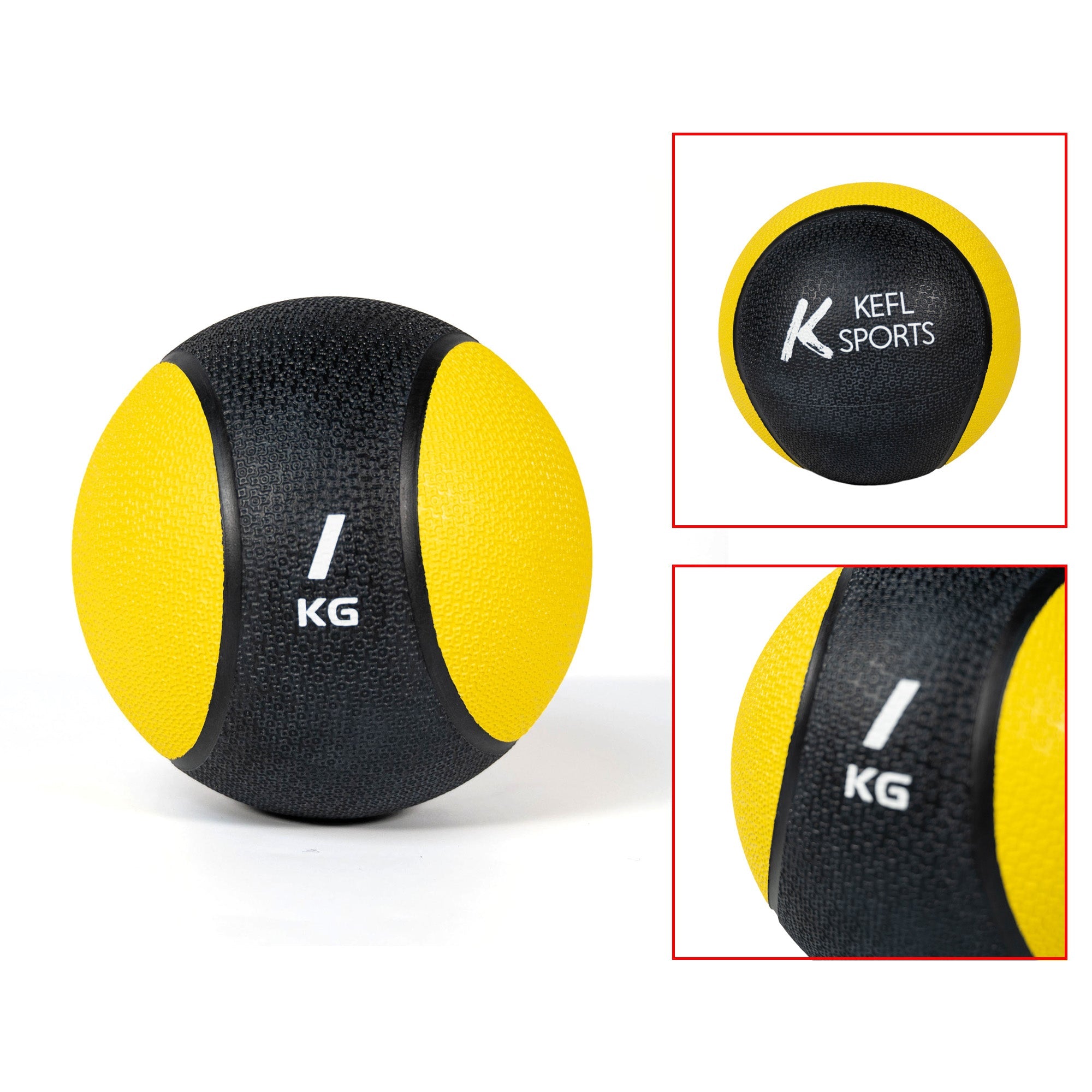 KEFL Sports Medicine Balls – Assorted Colours and Weights - KEFLUK