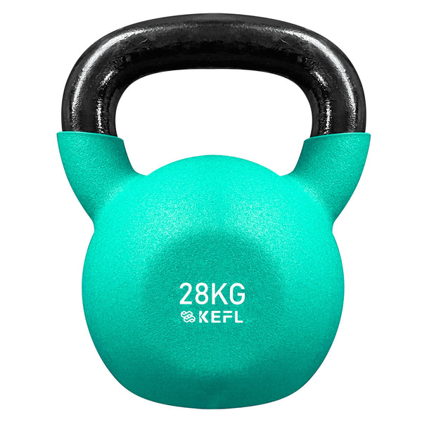 Symactive Neoprene Coated Solid Kettlebell 8 kg (Yellow)