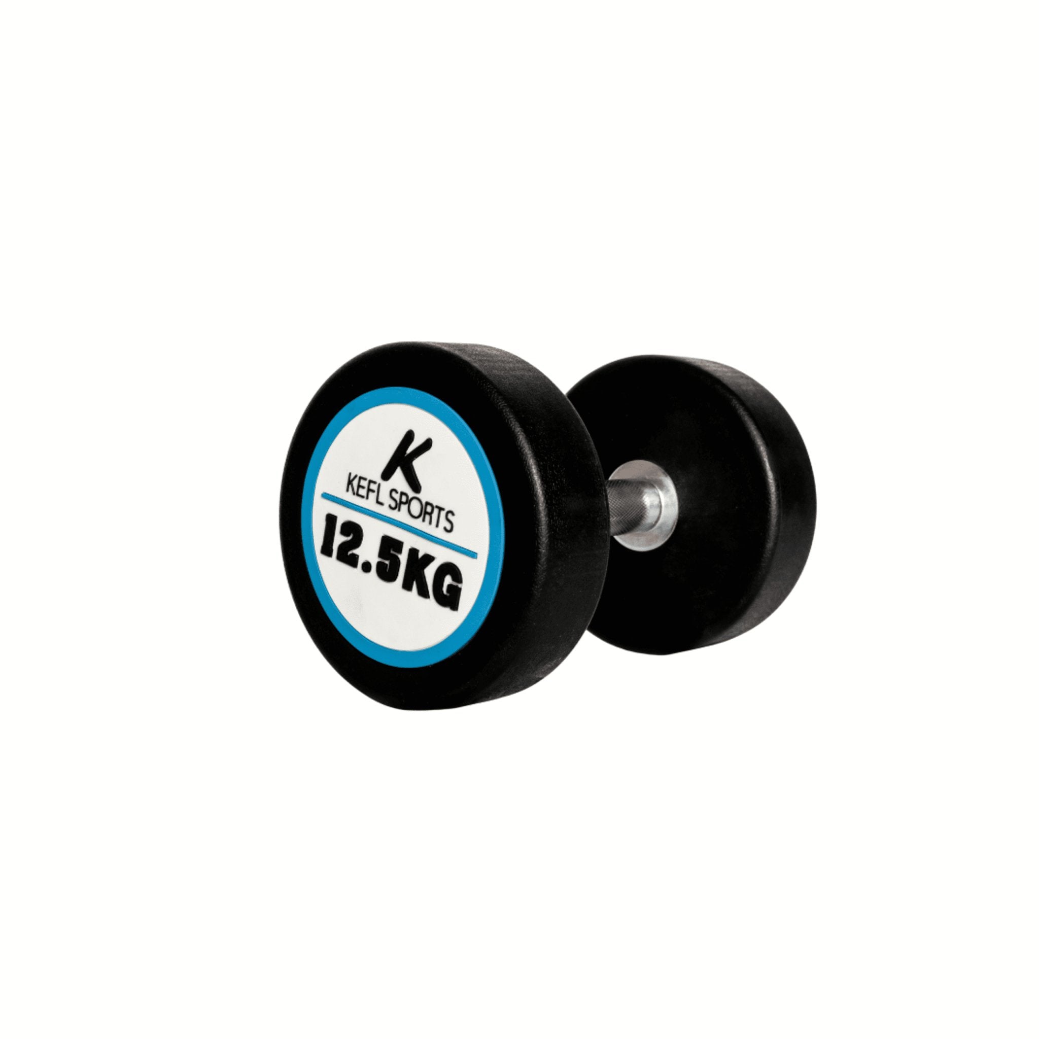 KEFL Sports Pro Rubber Dumbbells - Colour Coded - KEFLUK