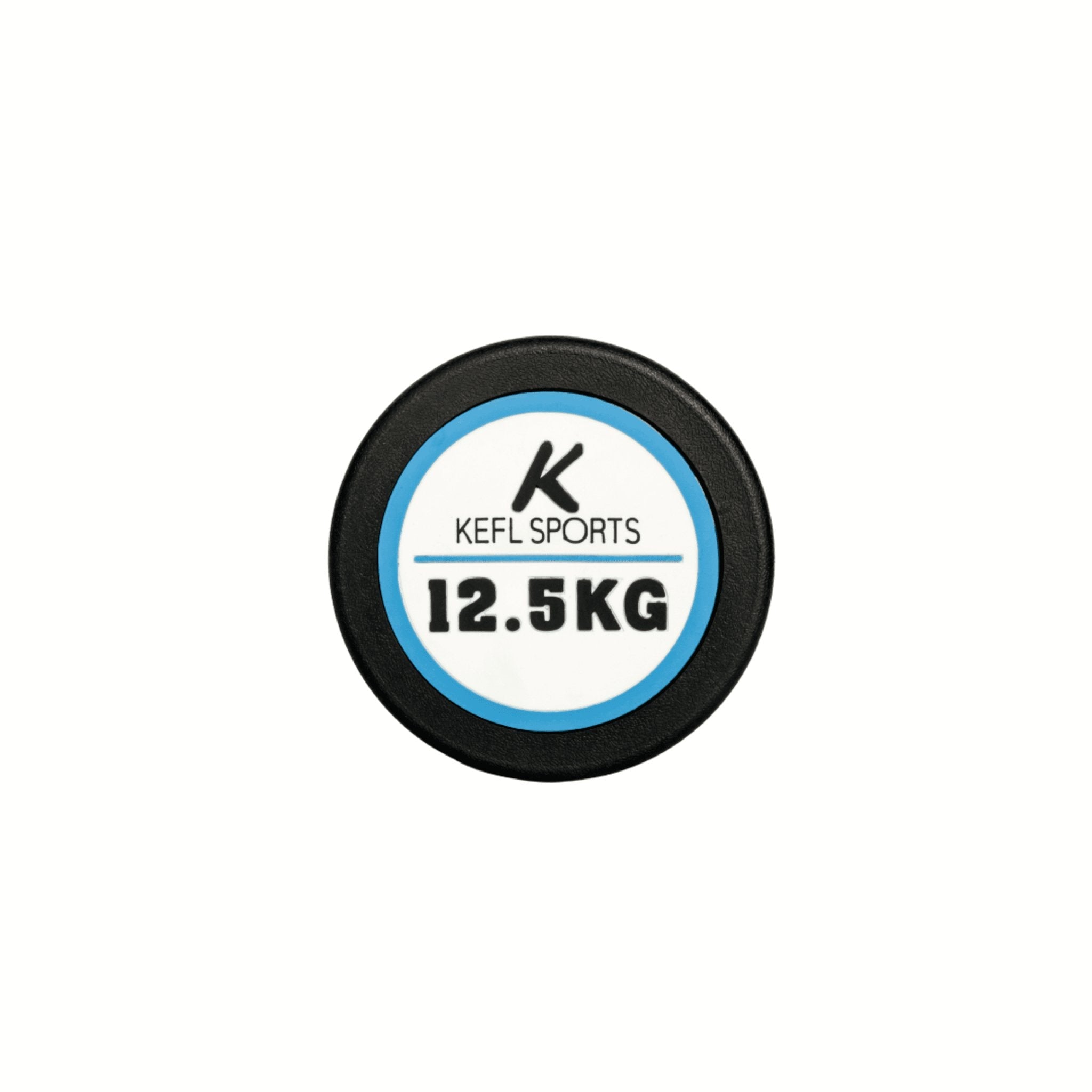 KEFL Sports Pro Rubber Dumbbells - Colour Coded