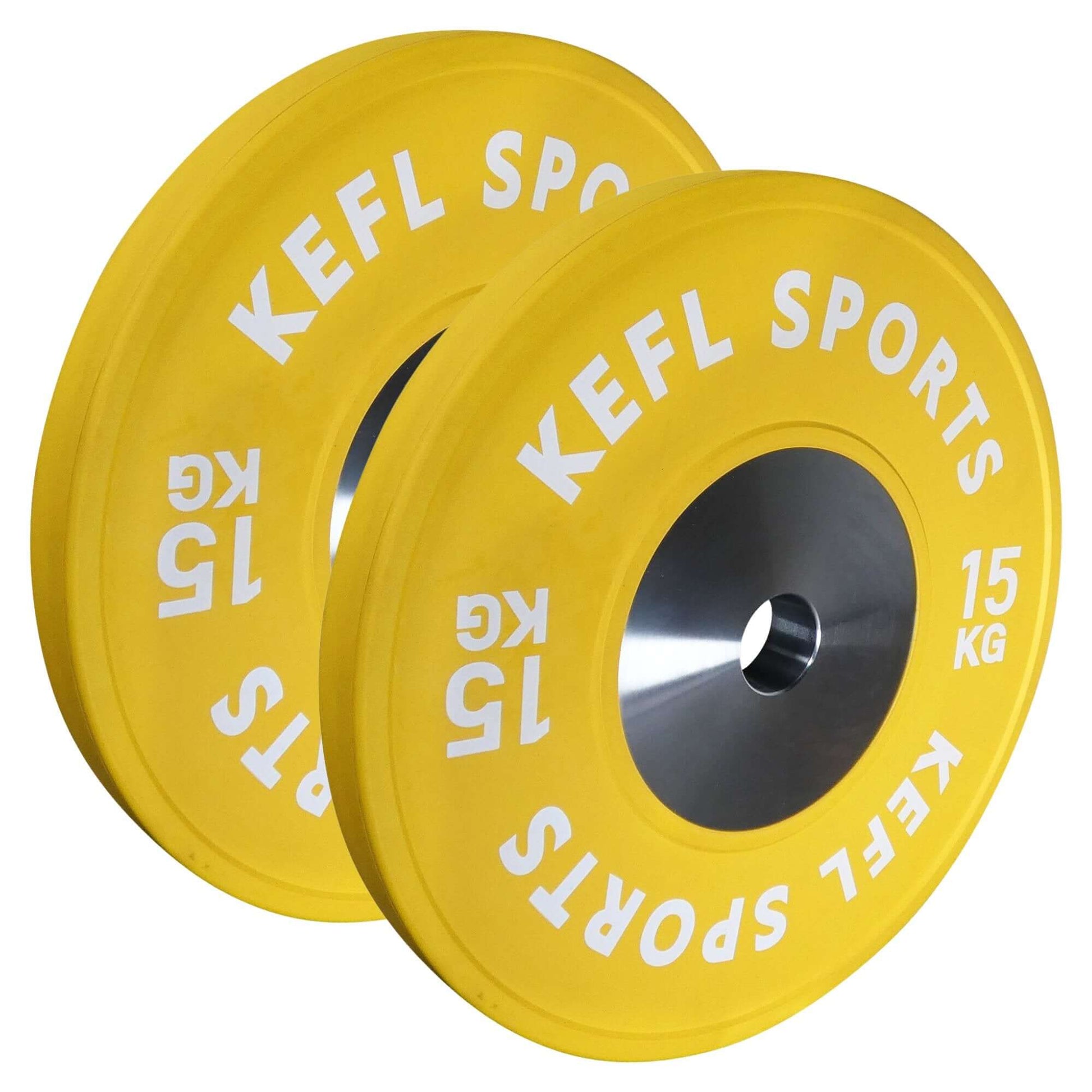 KEFL Strength Competition Bumper Plates