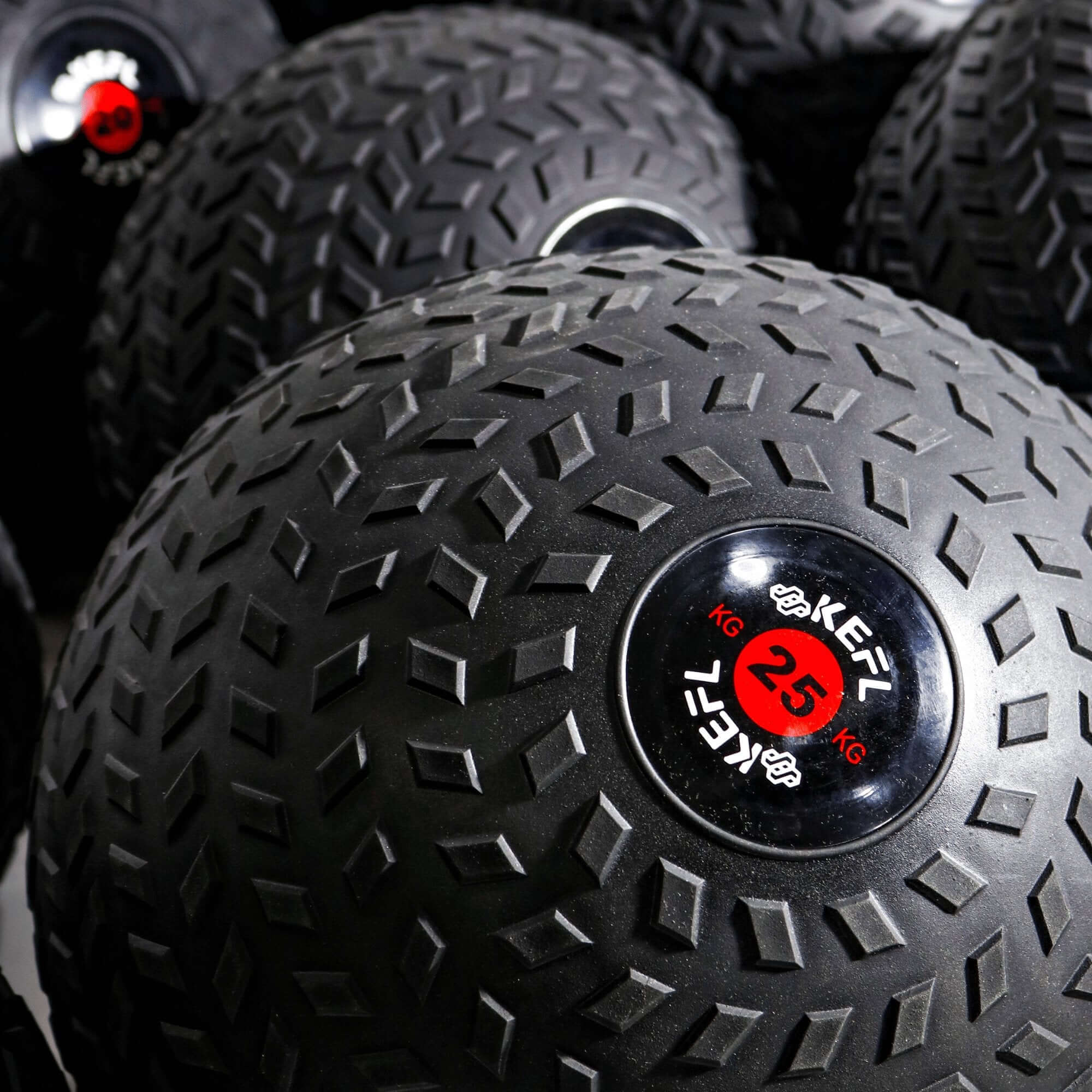 KEFL Tyre Tread Textured Slam Ball