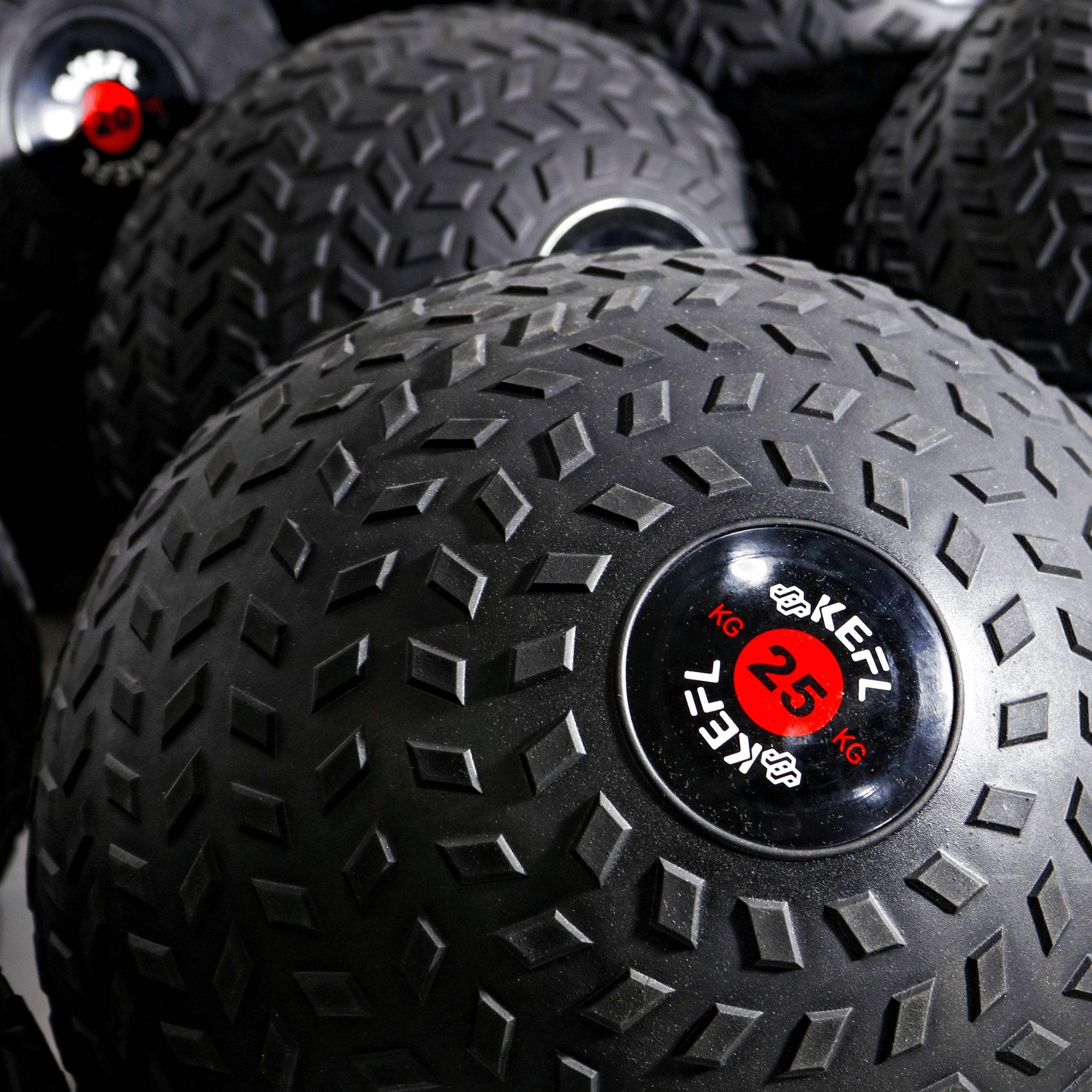 KEFL Tyre Tread Textured Slam Ball - KEFLUK