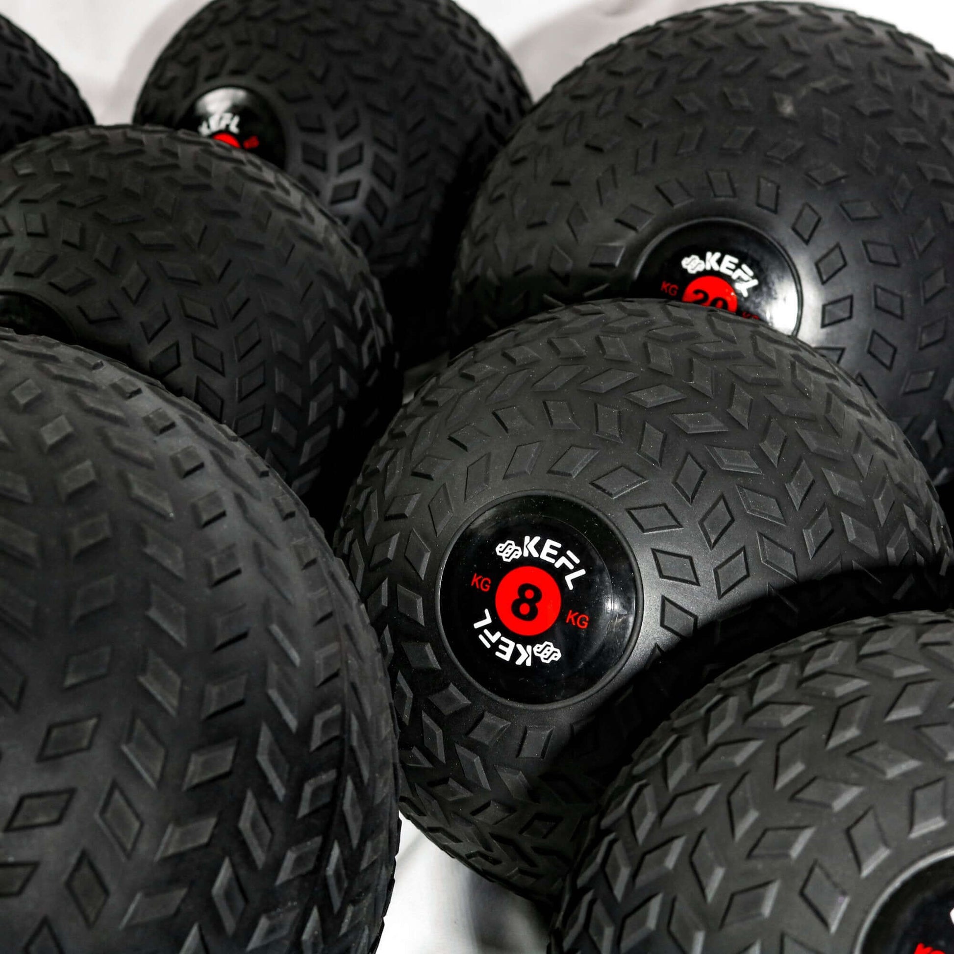 KEFL Tyre Tread Textured Slam Ball