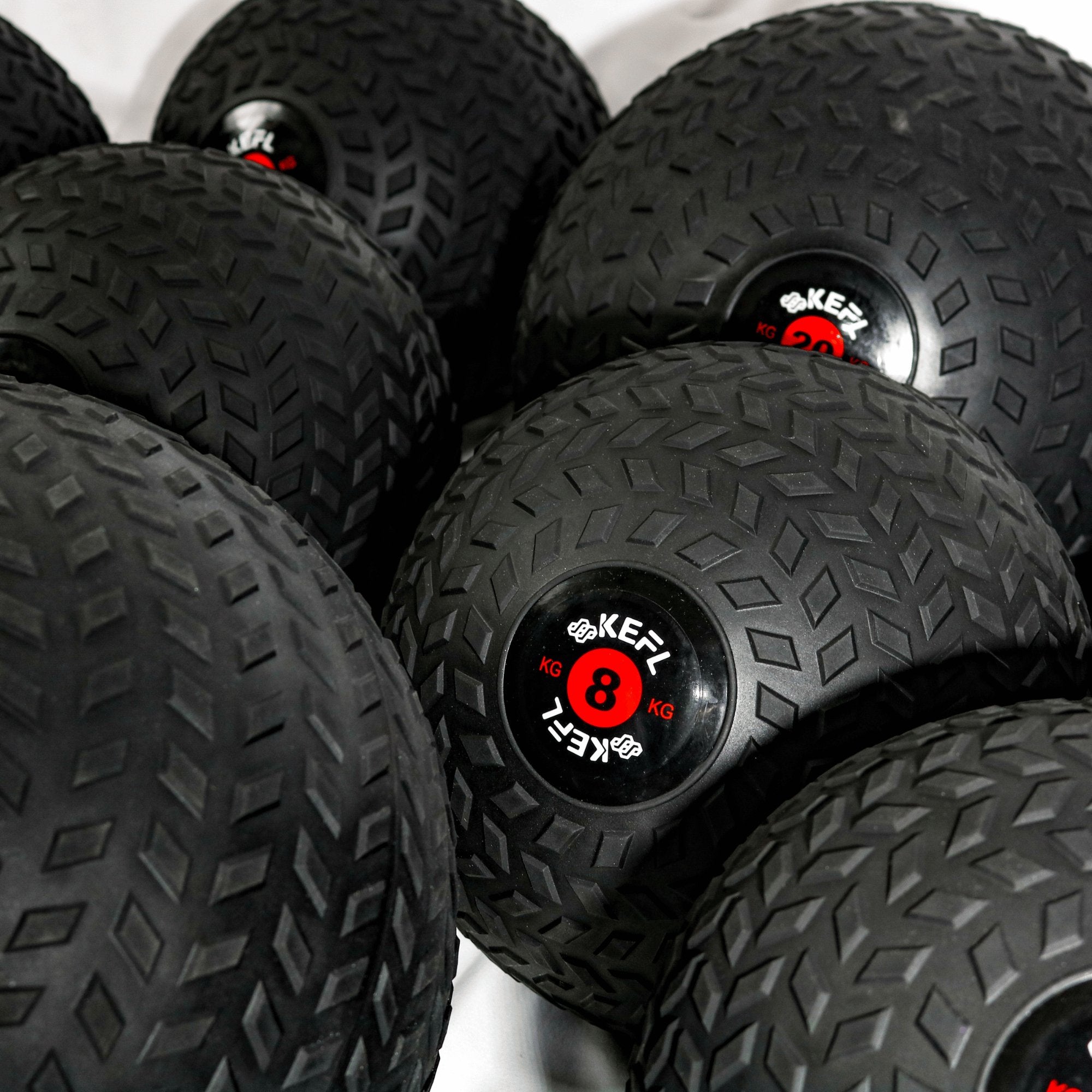 KEFL Tyre Tread Textured Slam Ball - KEFLUK