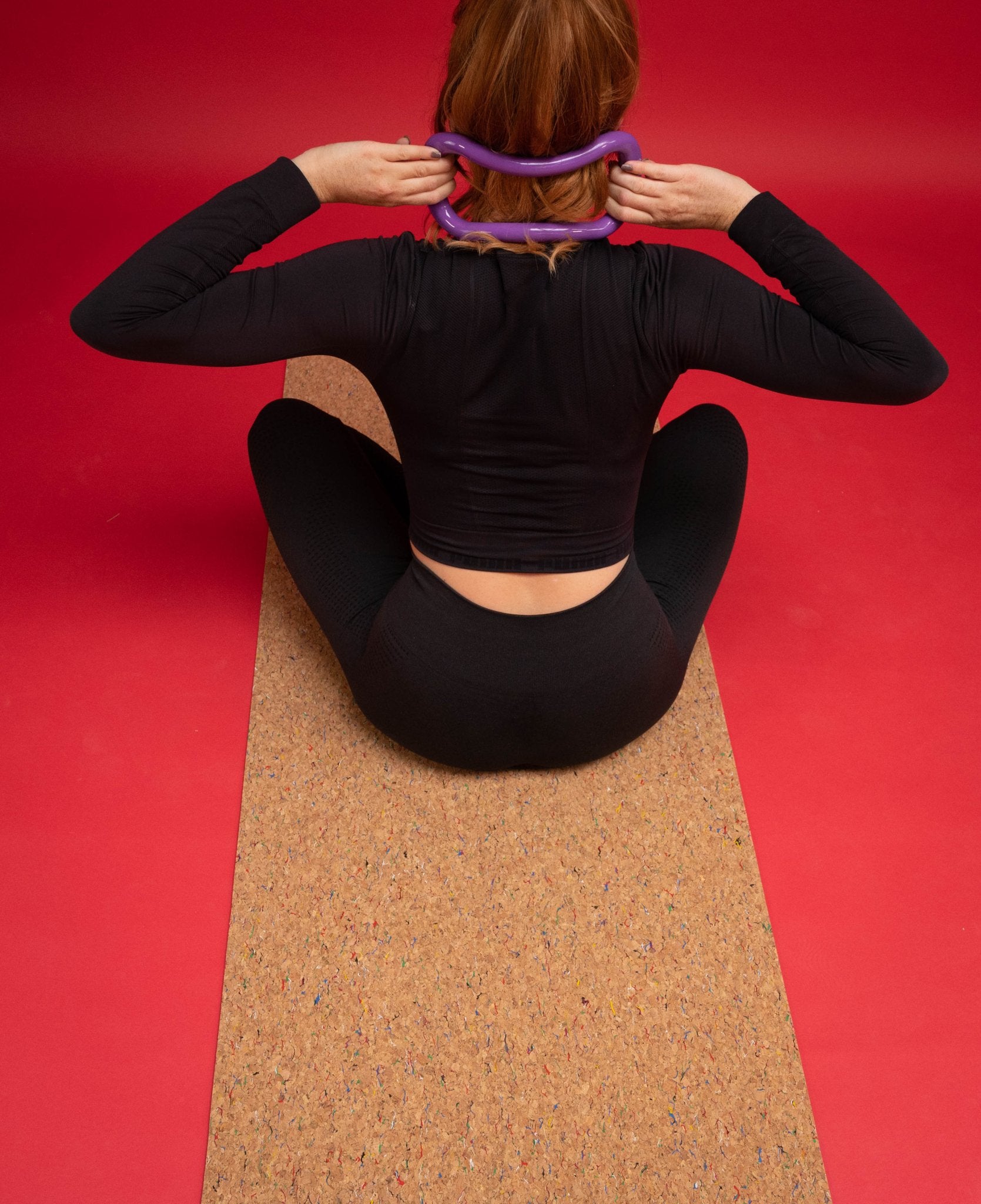 KEFL Yoga Ring 2pcs - set Orange - Purple