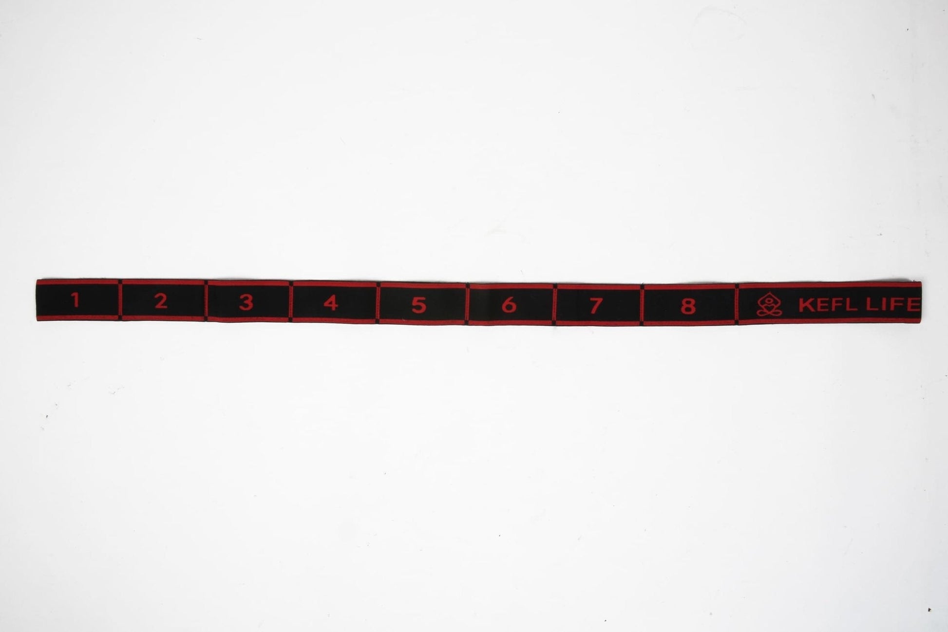 KEFL Yoga Stretch Strap with 8 bows