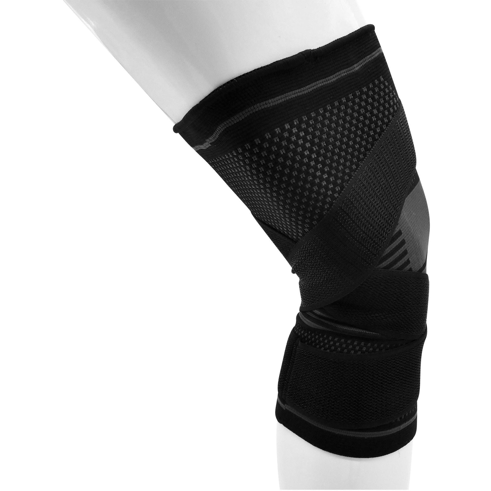 Knee Brace Sleeve with Strap Compression - KEFLUK