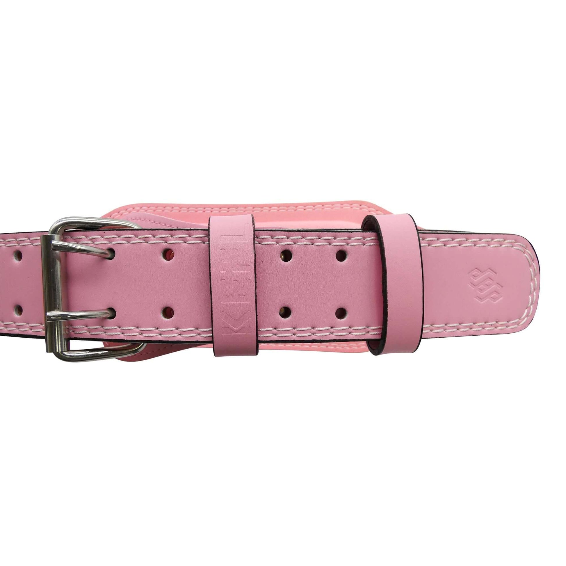 Leather Weight Lifting Gym Support Belt - Powerlifting Training Lumbar Back