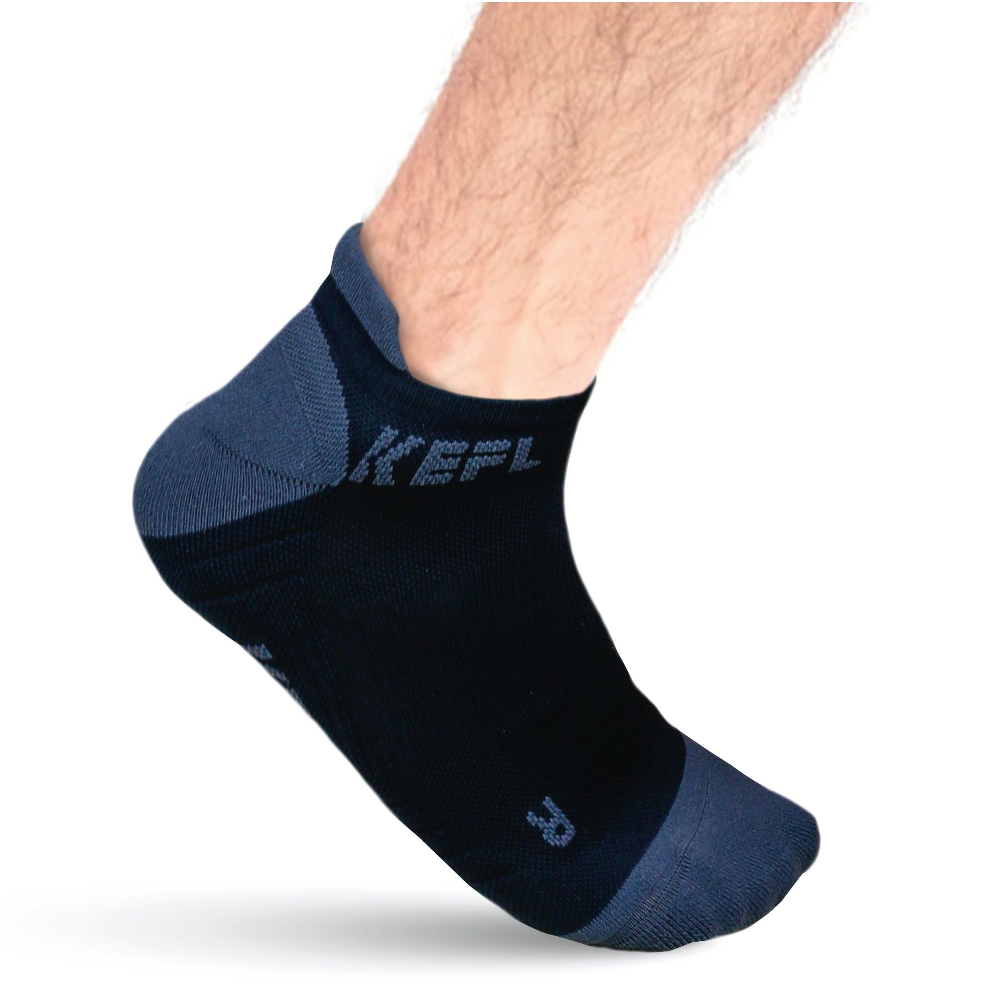 Low Cut Compression Socks - stretchable & highly elastic Unisex - KEFLUK