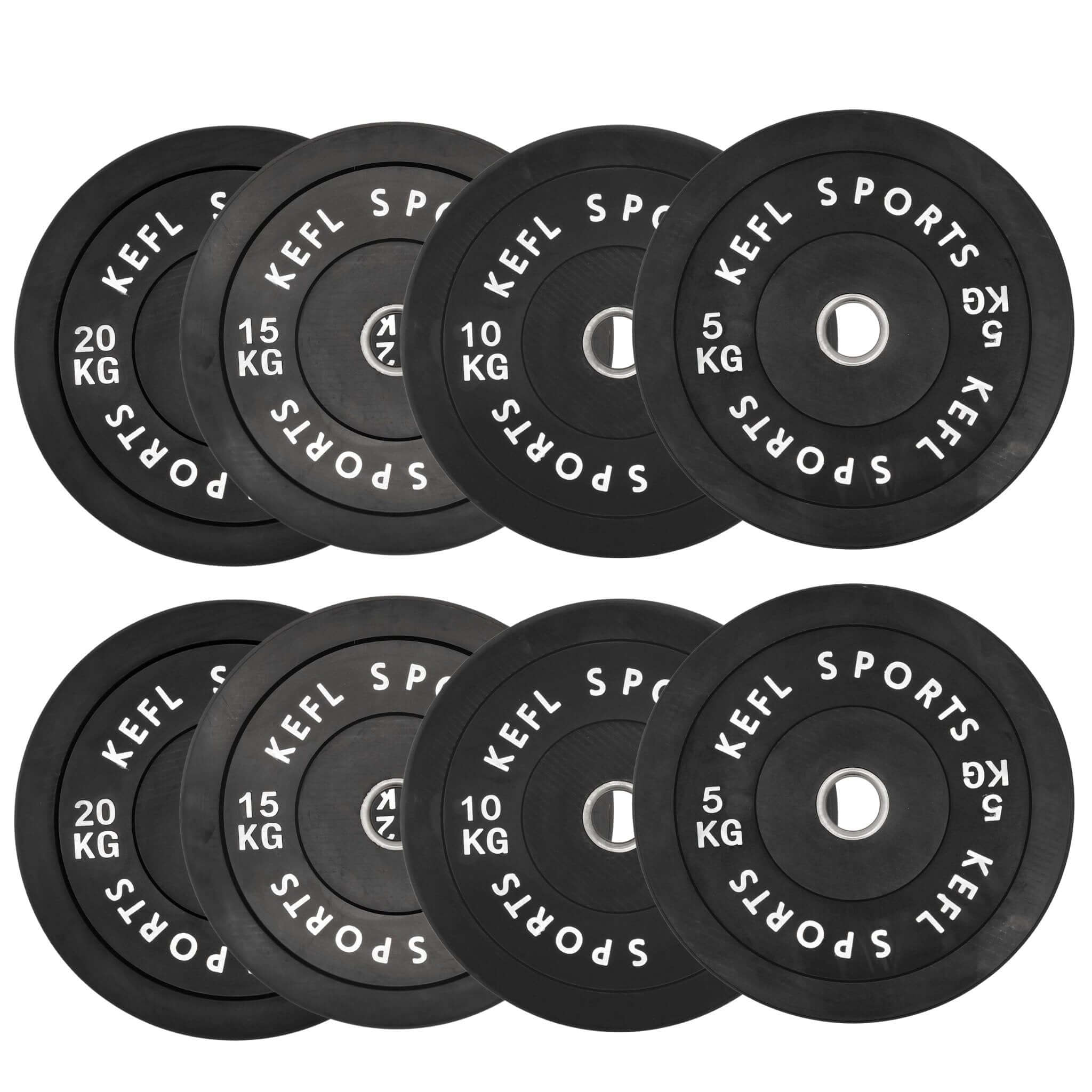 Olympic Bumper Black Plate Sets